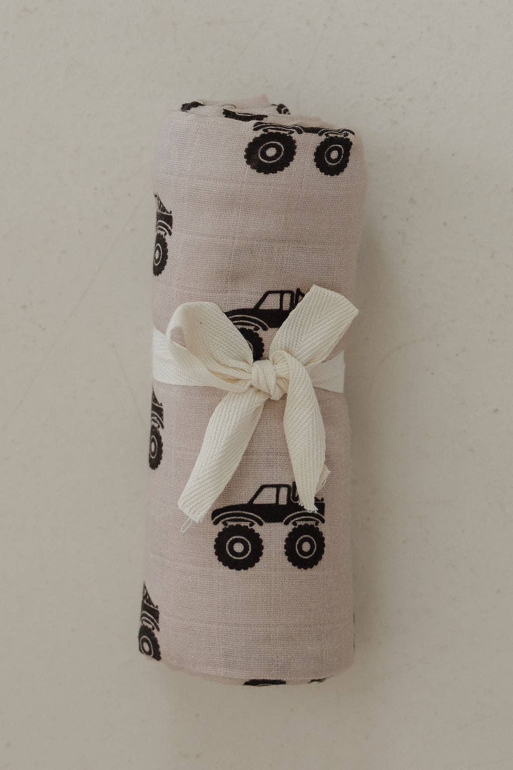Forever French Baby - Muslin Swaddle | Monster Truck