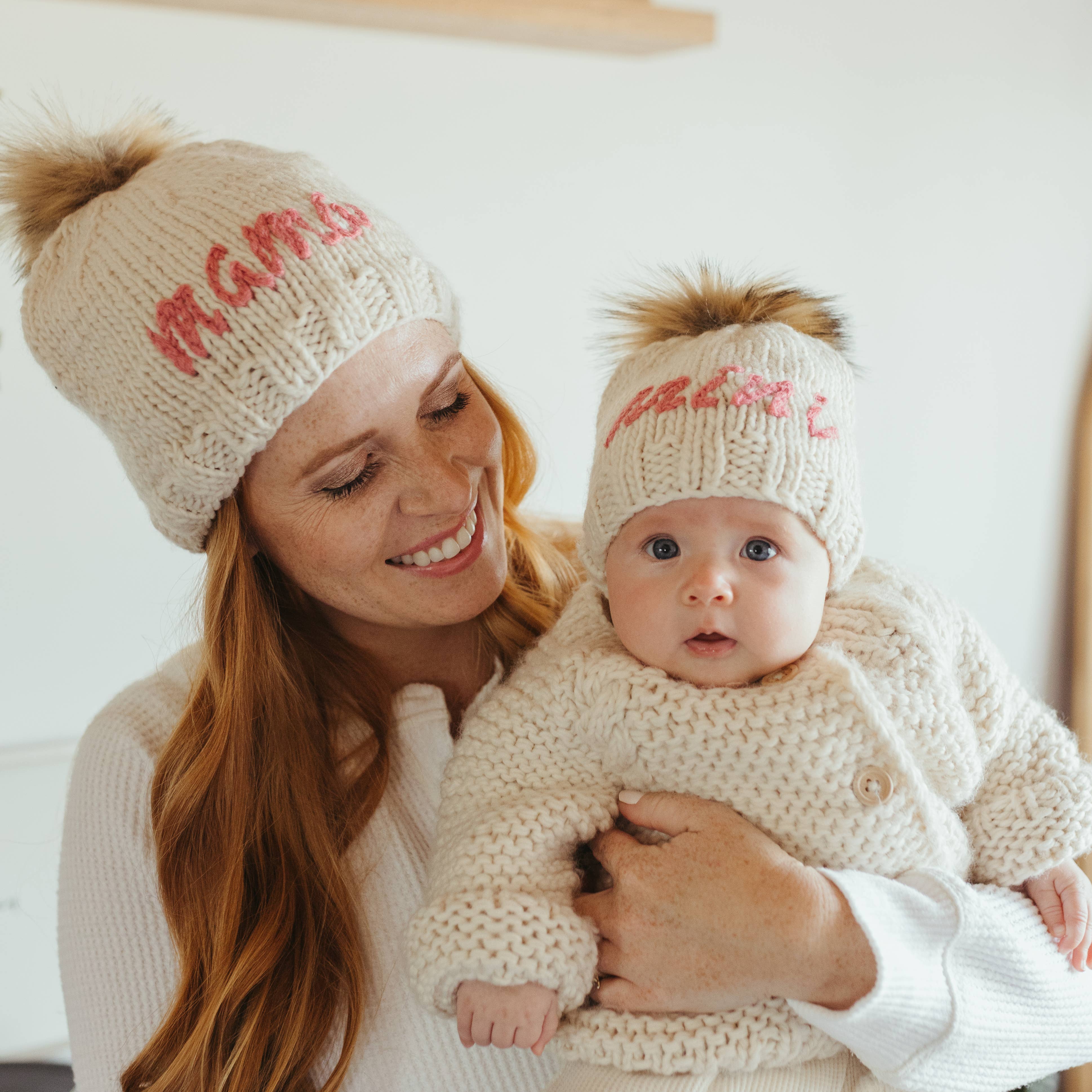 Mama Cerise Beanie Hat: X-Large (adult)