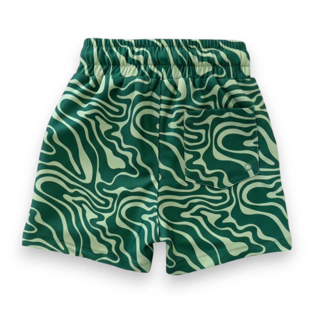 Best Day Ever Kids - Kids Swim Trunks – Trippy Tide Print