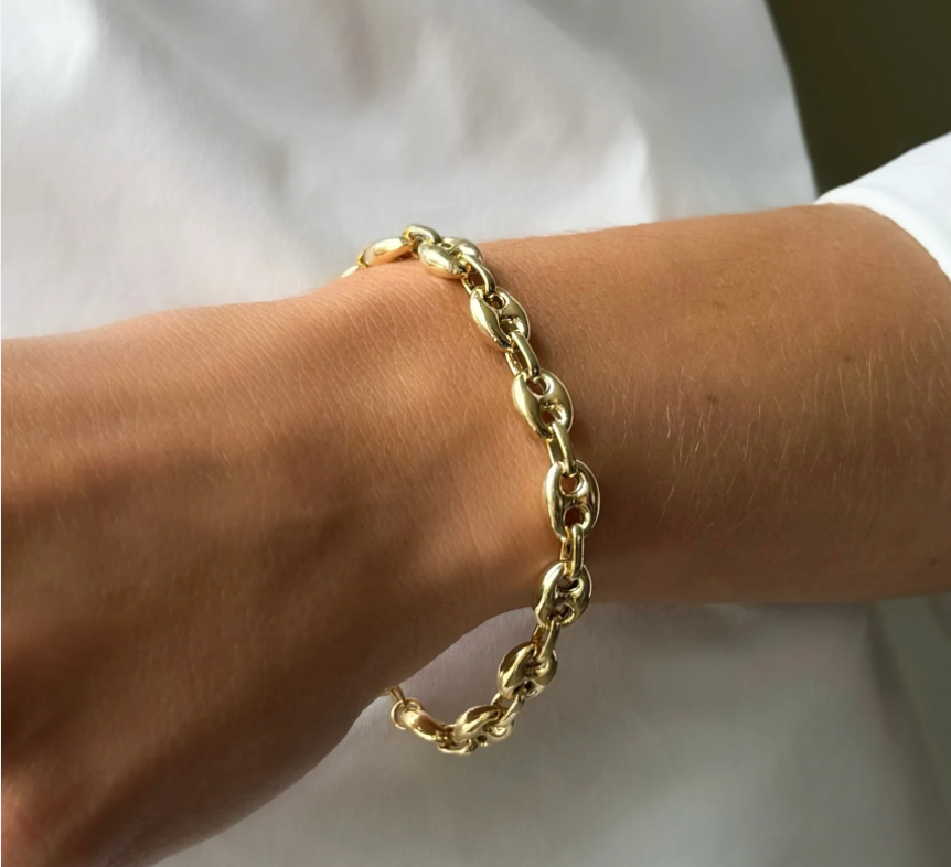 HoopLa - Puffy Mariner Bracelet Stainless Steel