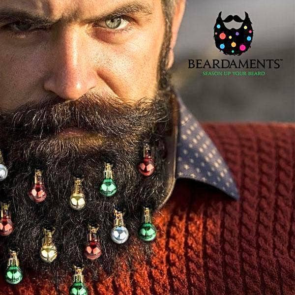 Beardaments - Beard Baubles for Christmas