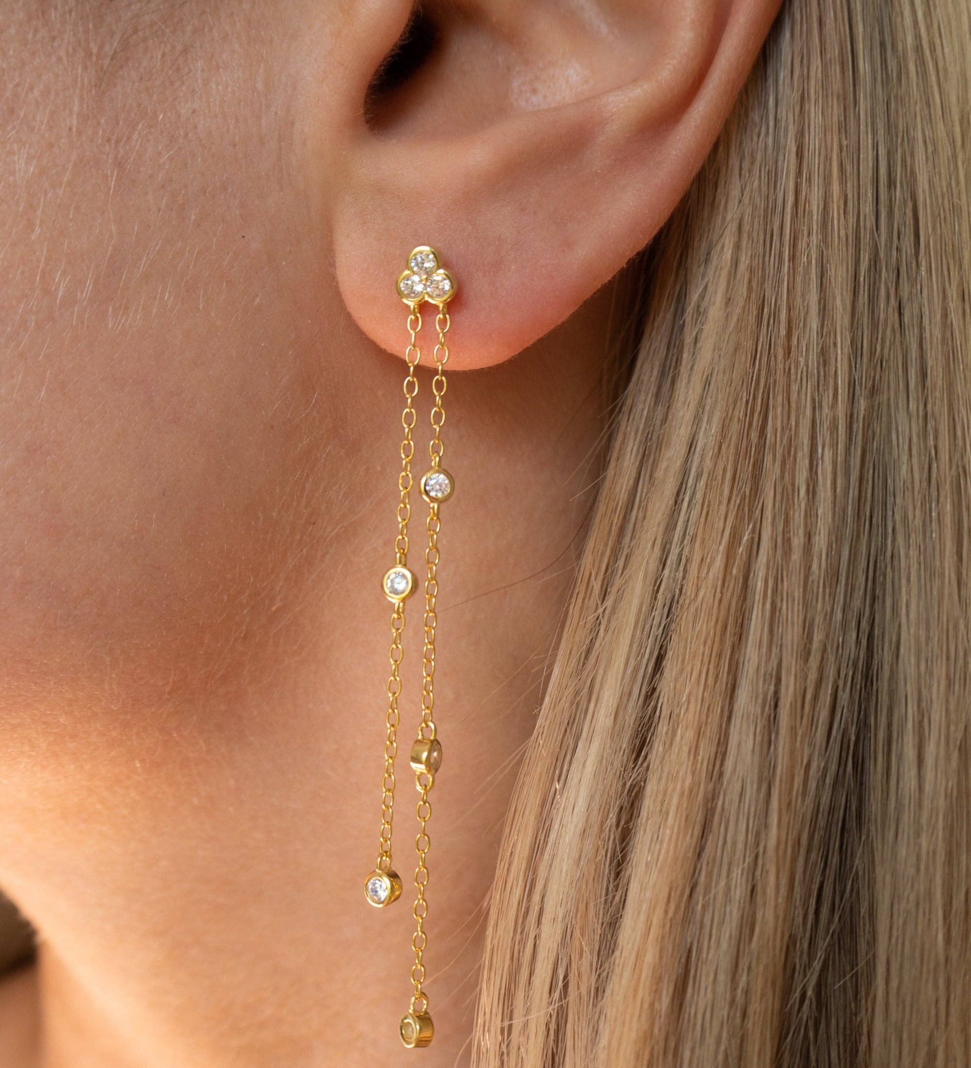 JacqMaria Jewelry - Maybel Earrings | Gold