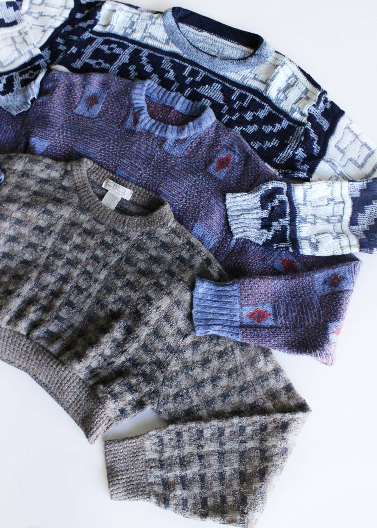 American Recycled Clothing - Crop Knit Sweater Bundle