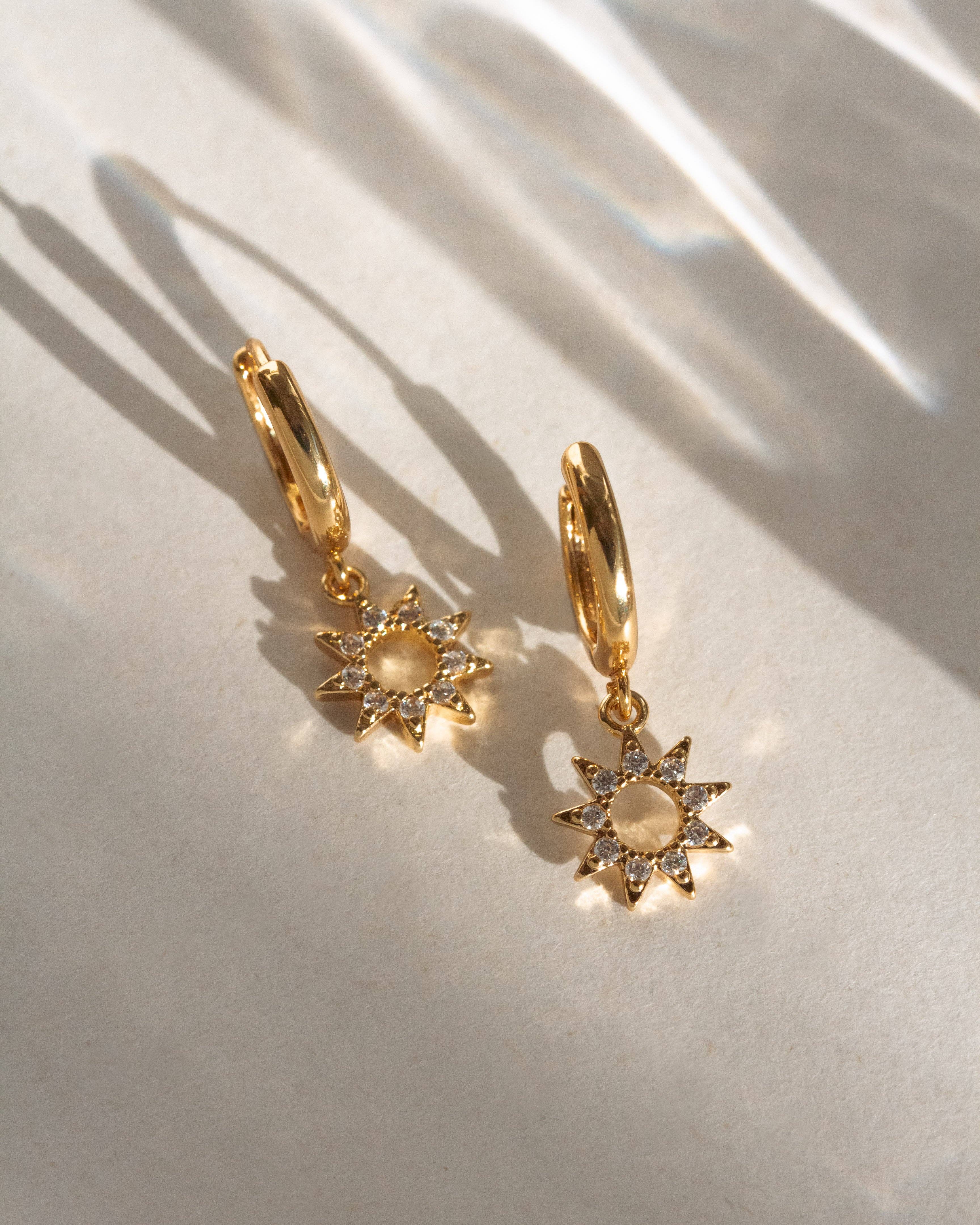 Luna Norte - Sunny Day Huggie Hoops