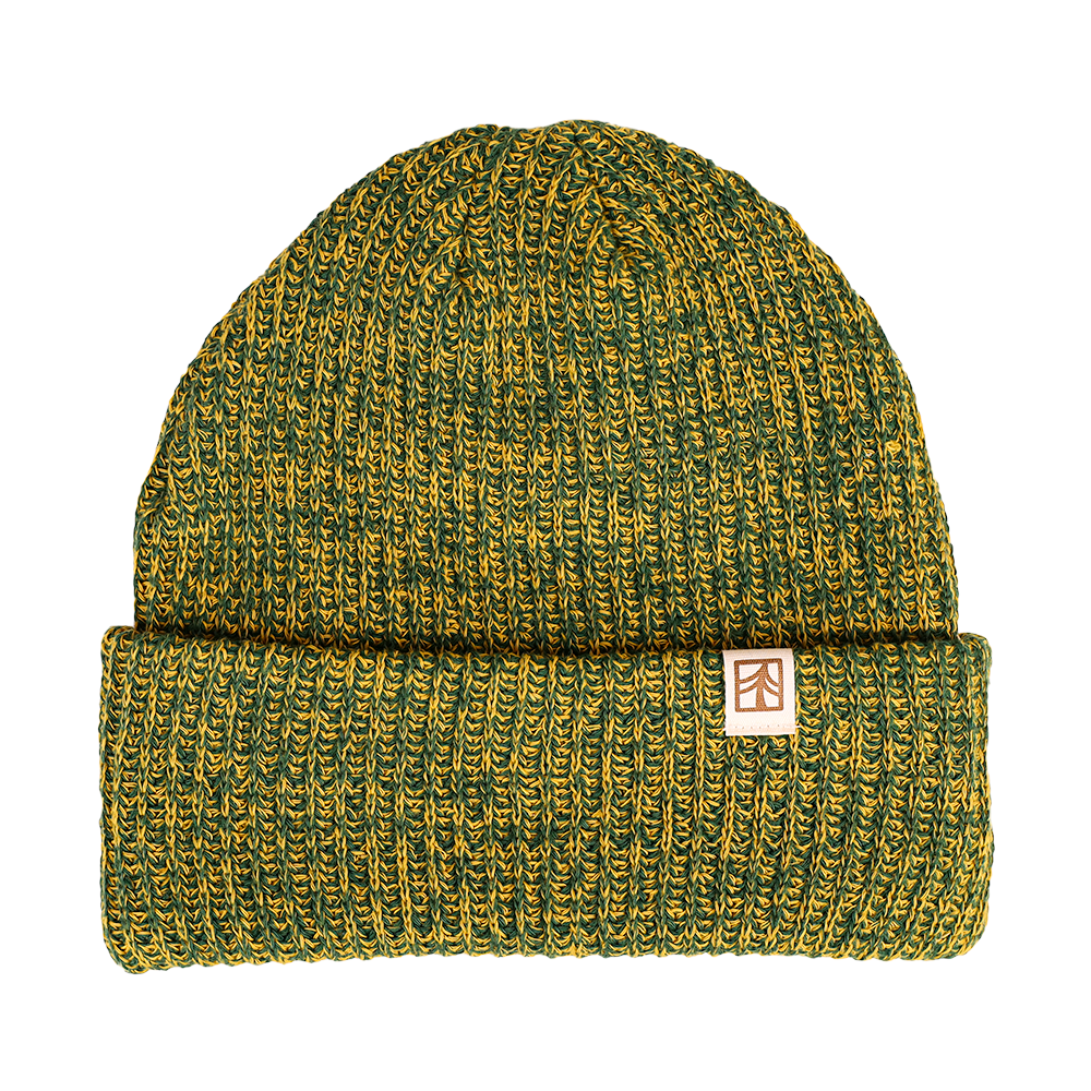 Rustek 100% Organic Cotton Beanie: Black