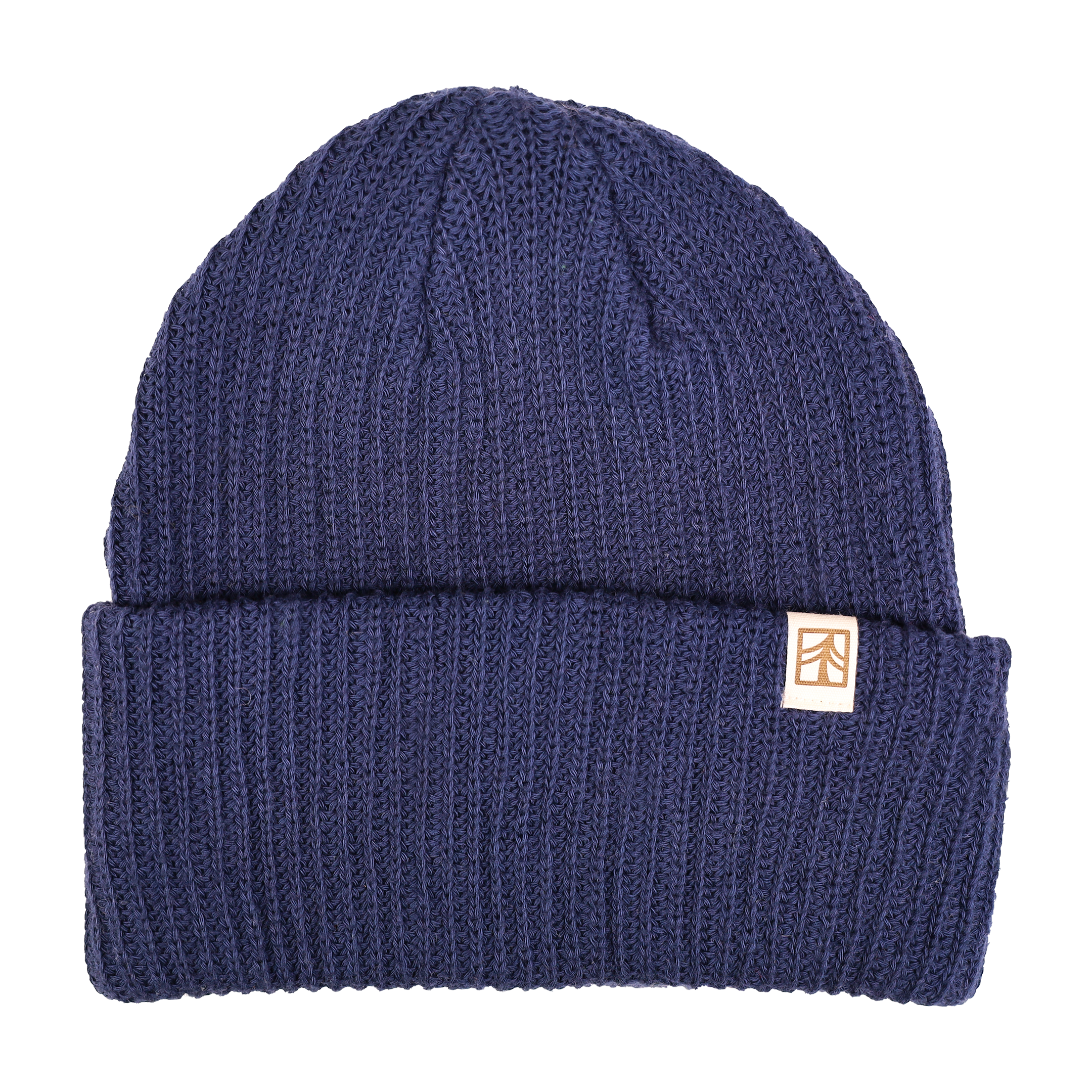 Rustek 100% Organic Cotton Beanie: Black