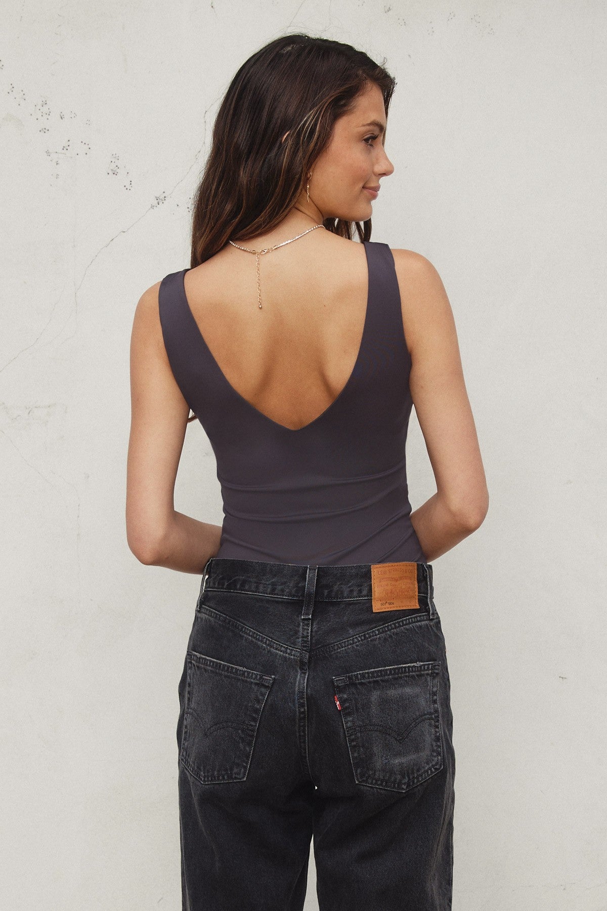 Double Plunging Bodysuit