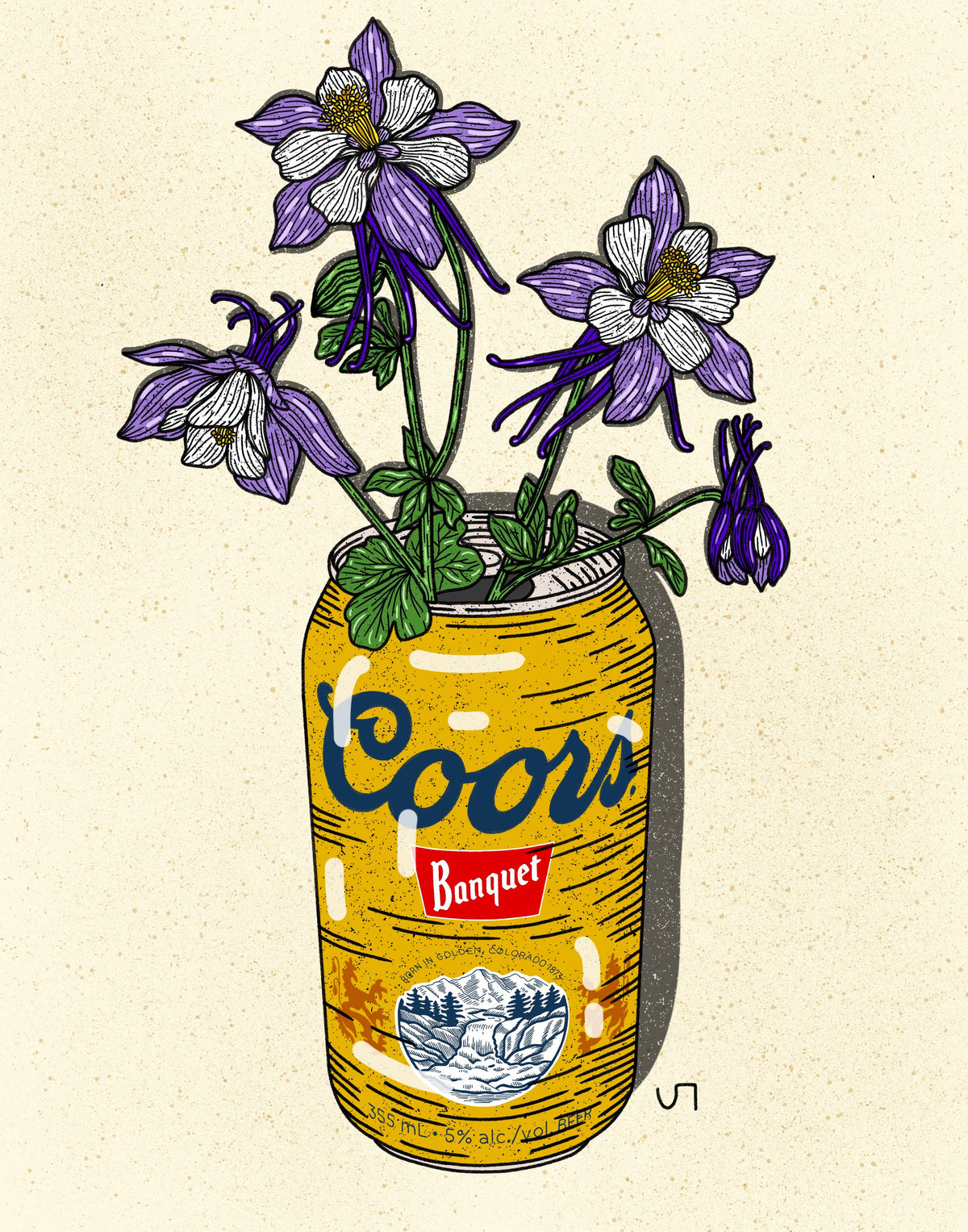 Howdy Studio - Coors Banquet Beer Can