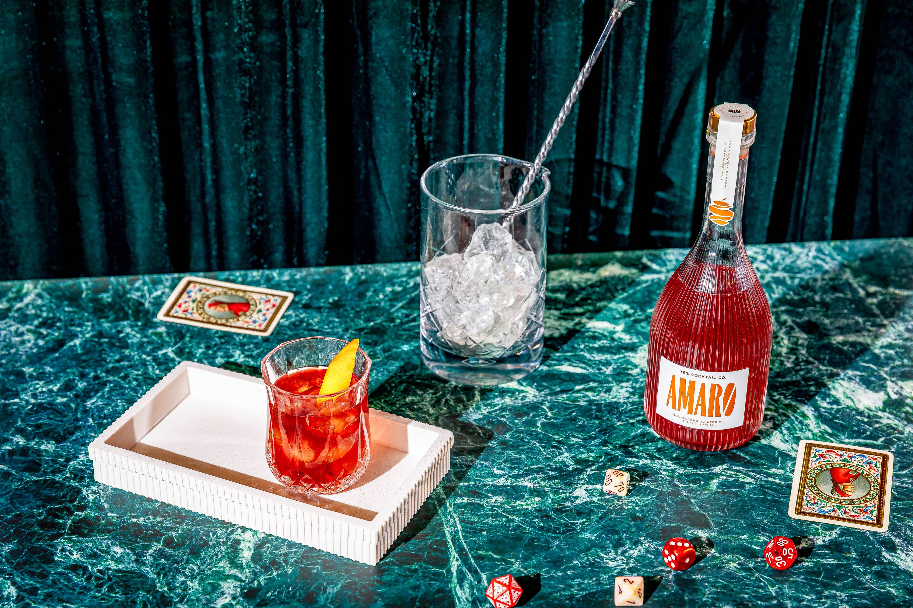 Yes Cocktail Co - NEW Amarø Non Alcoholic Botanical Spirit Aperitif