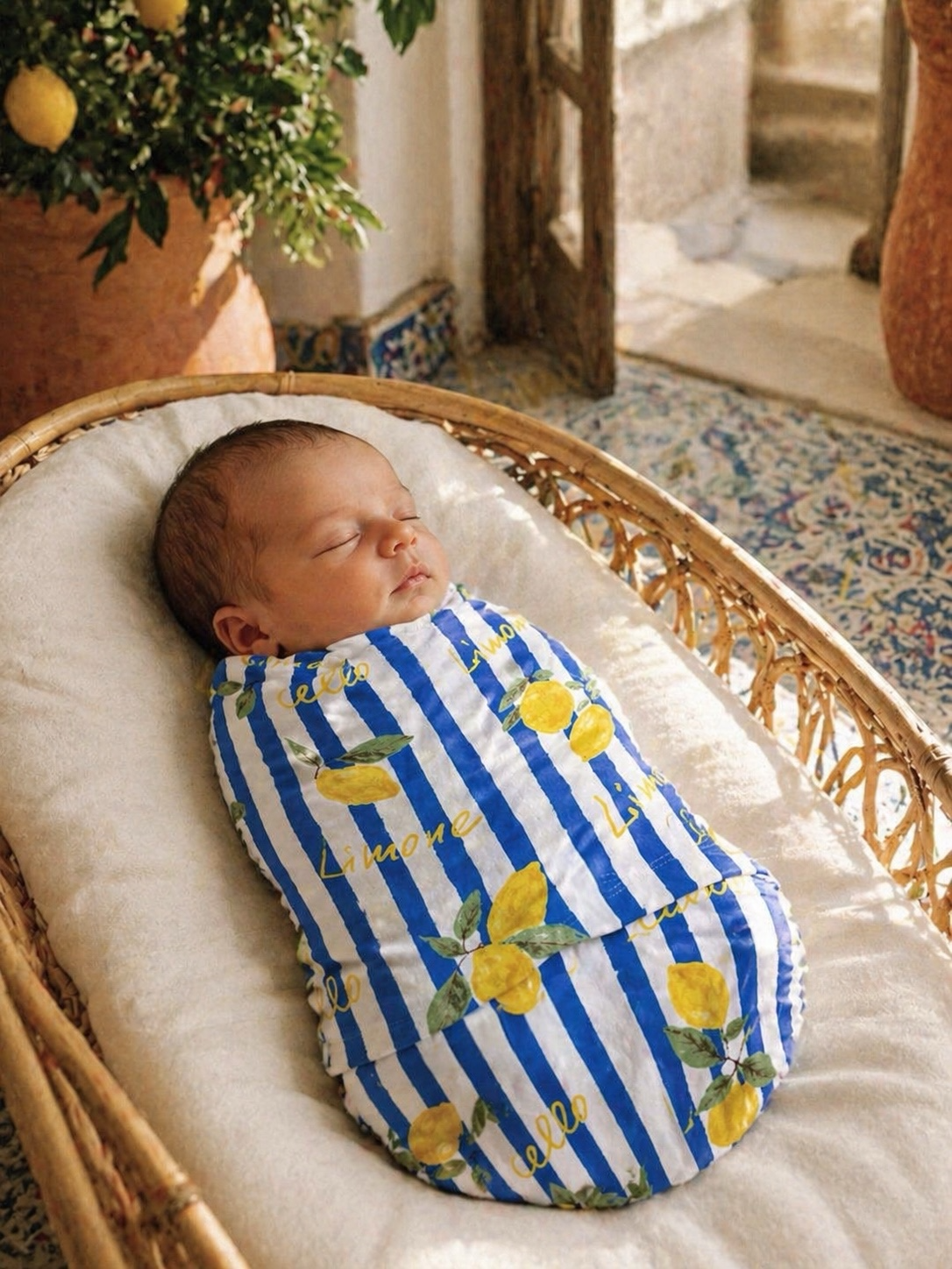 SpearmintLOVE - Swaddle, Lemon Classico