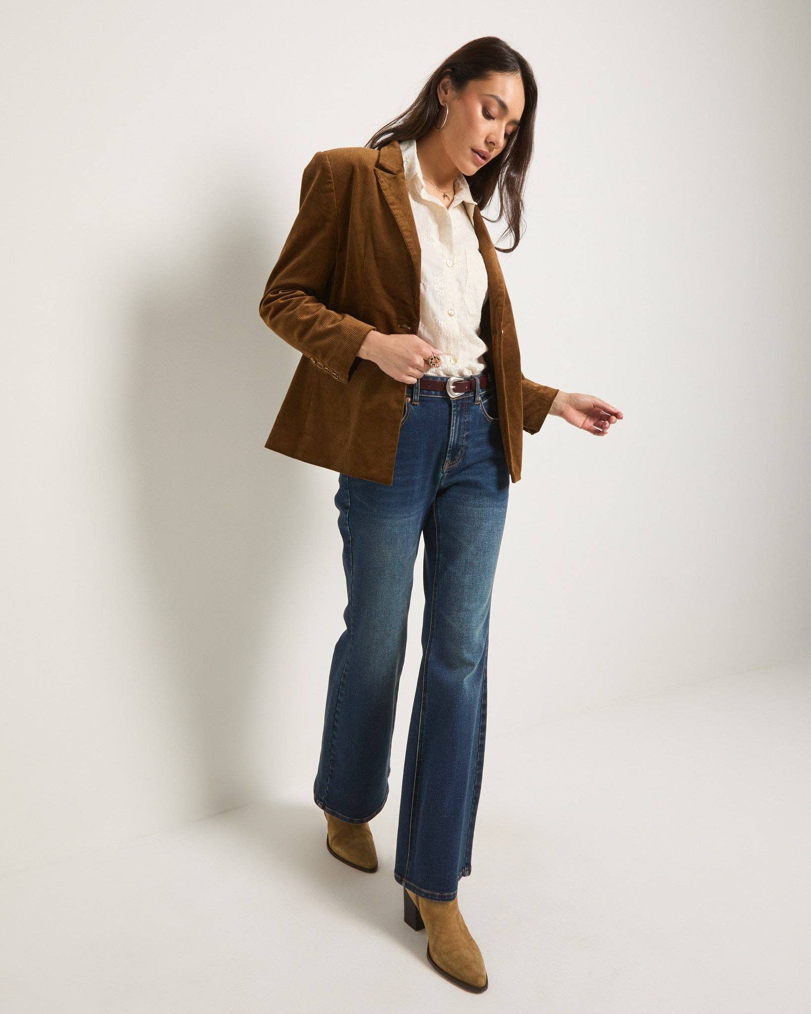 Seventy Eight and Sunny (SEAS) - Ivy Corduroy Blazer