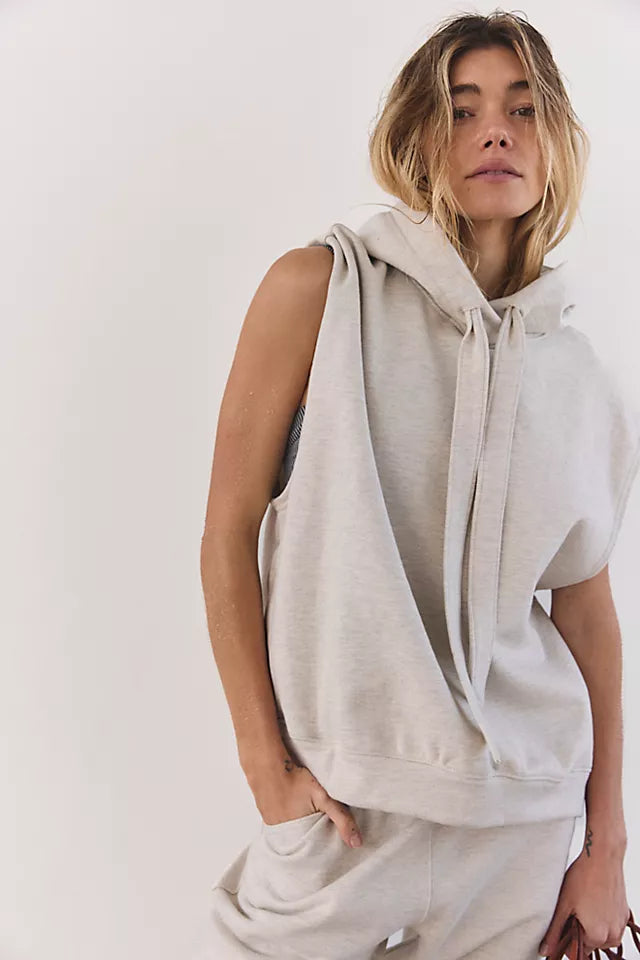 FOR THE WIN SLEEVELESS H / OATMEAL HEATHER