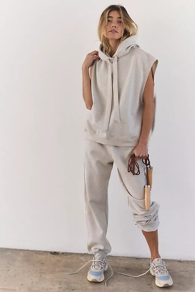 FOR THE WIN SLEEVELESS H / OATMEAL HEATHER