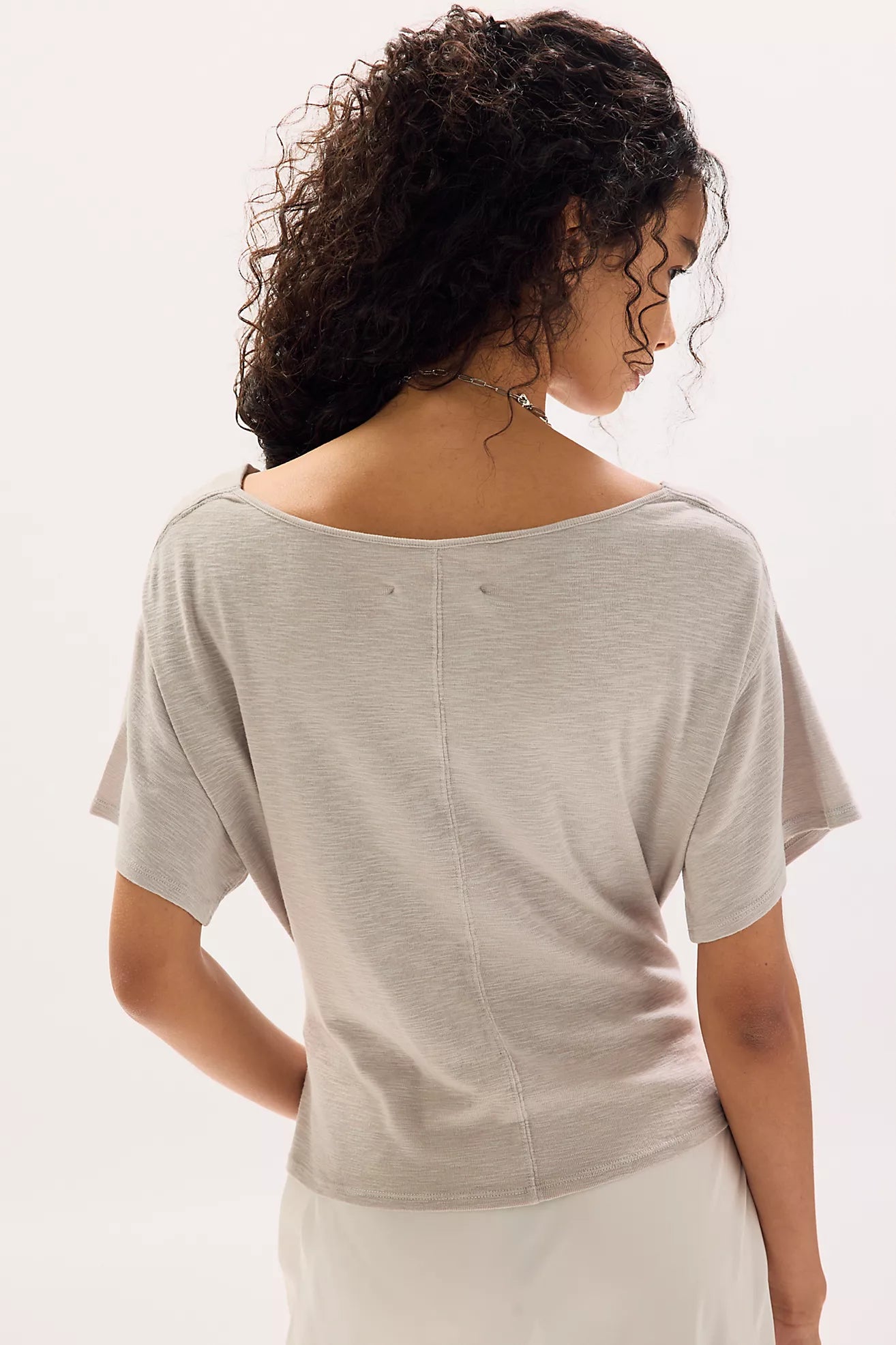 We The Free Waterfall Cowl-Neck Top