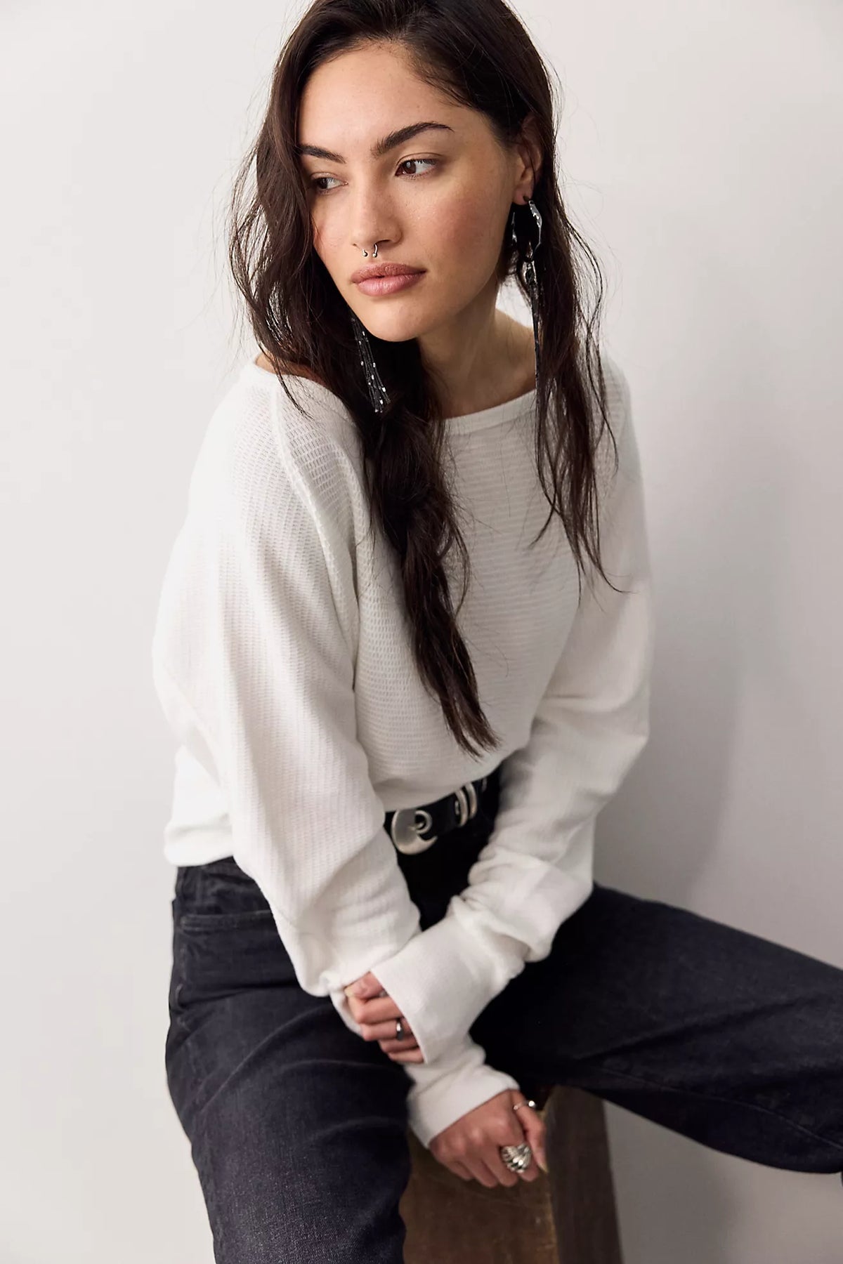 JESS LONG SLEEVE / CLEAN IVORY