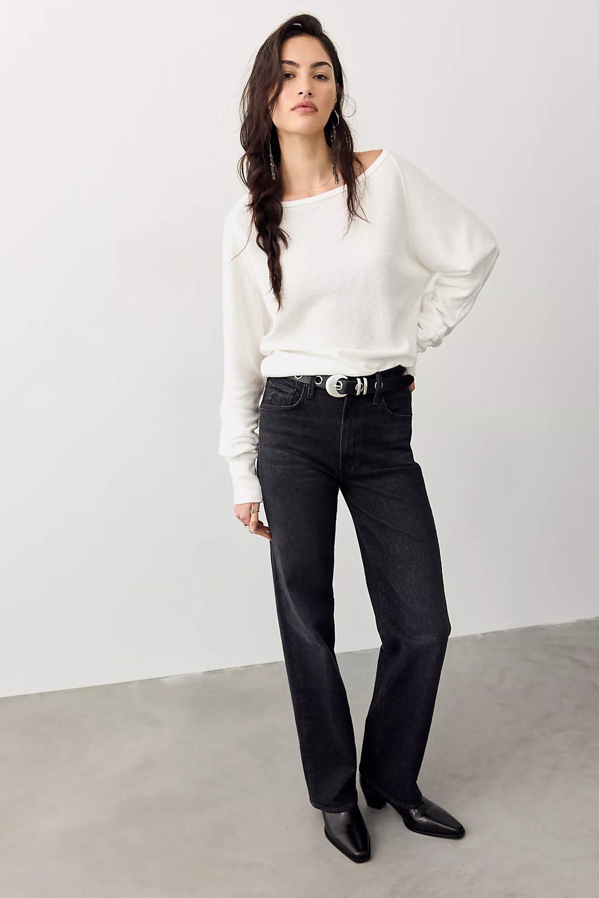 JESS LONG SLEEVE / CLEAN IVORY