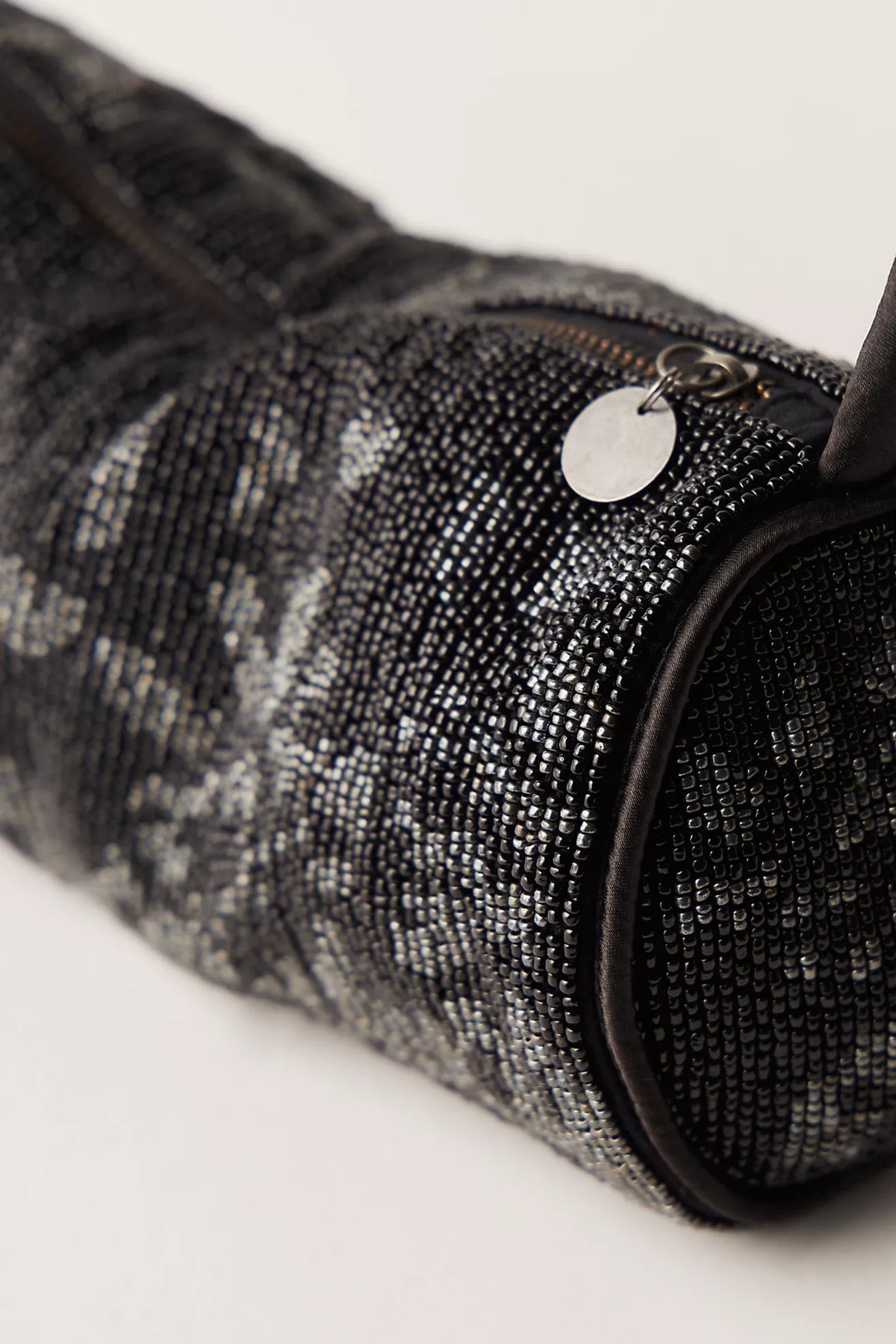 Bailey Beaded Barrel Bag