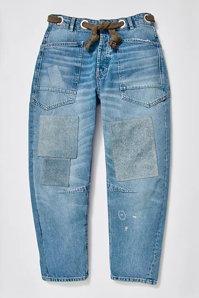 We The Free Moxie Pull-On Barrel Jeans