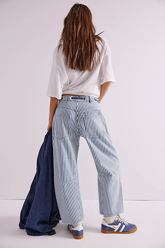 We The Free Moxie Pull-On Barrel Jeans