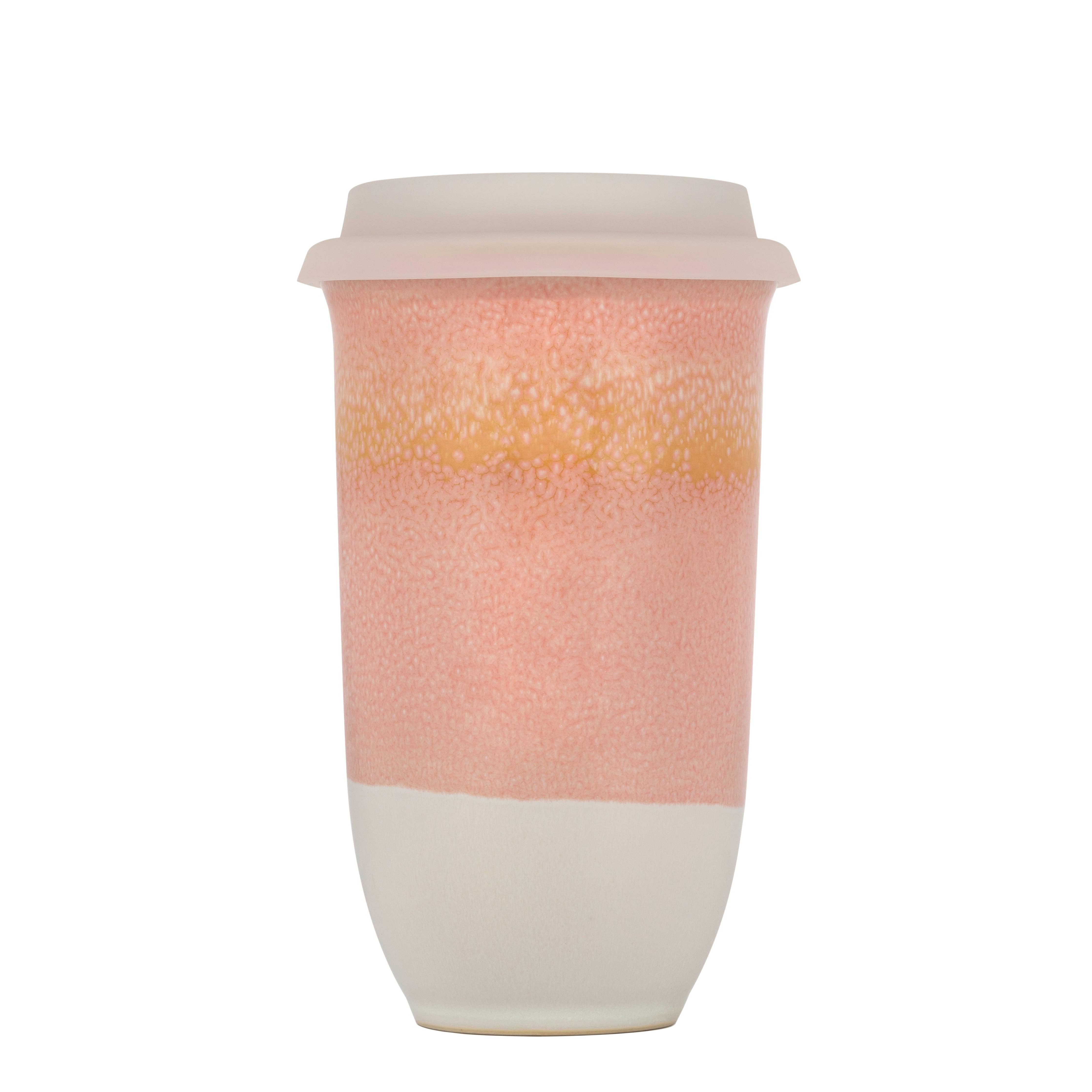 Nova Ceramics Travel Mugs - Afterglow Cup 16oz (Includes Lid & Band)