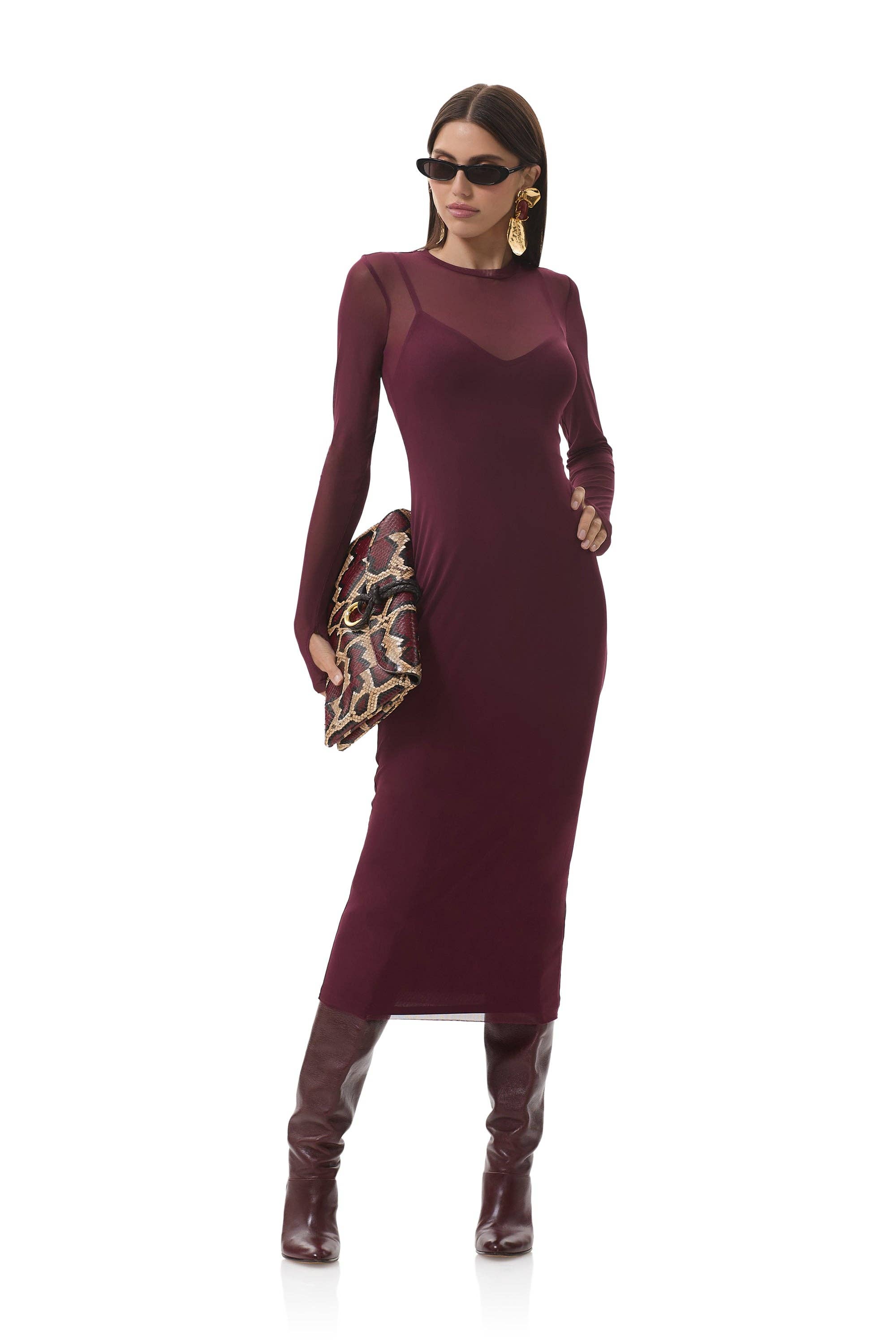 AFRM - Ashland Dress - Fig