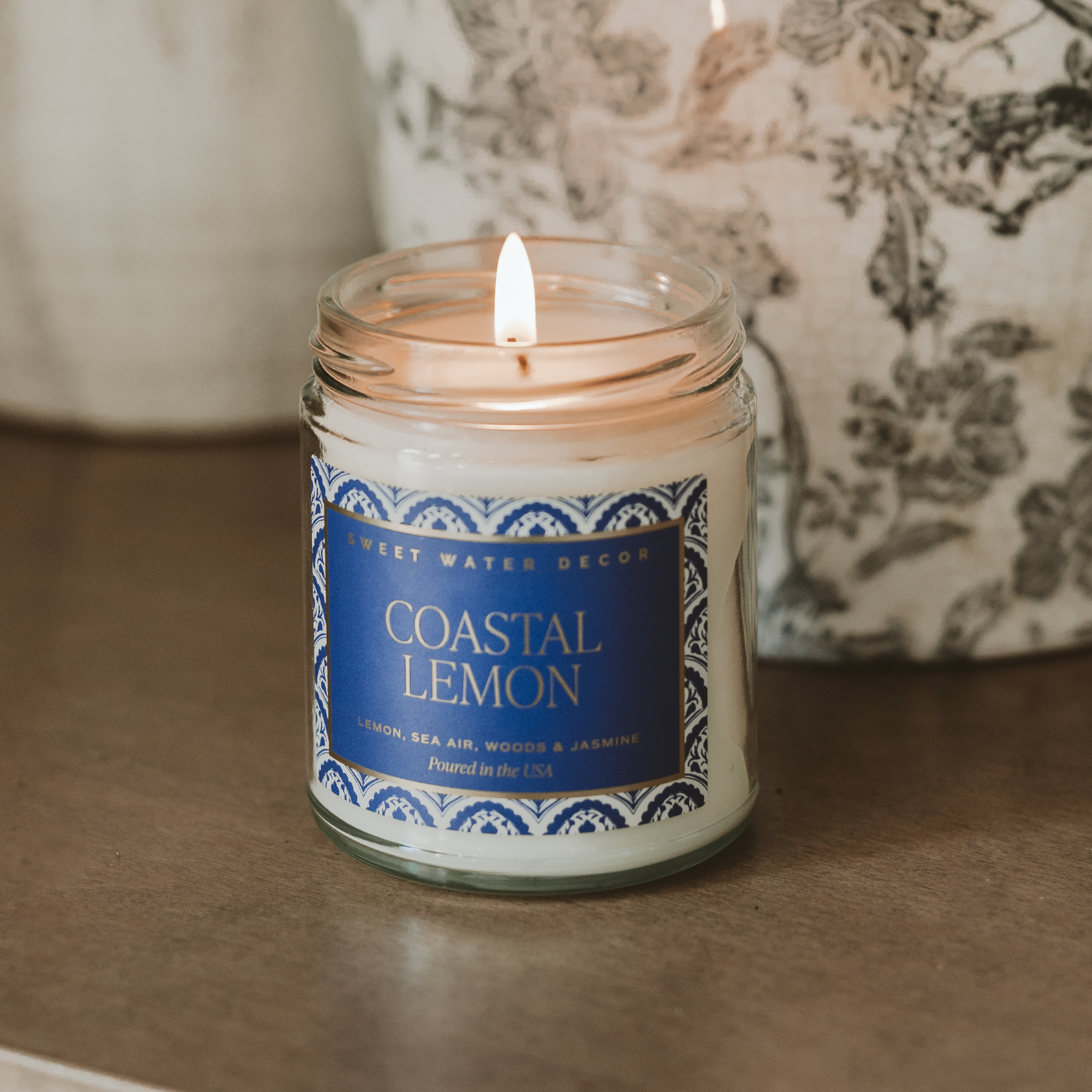 Sweet Water Decor - *NEW* Coastal Lemon 9 oz Soy Candle