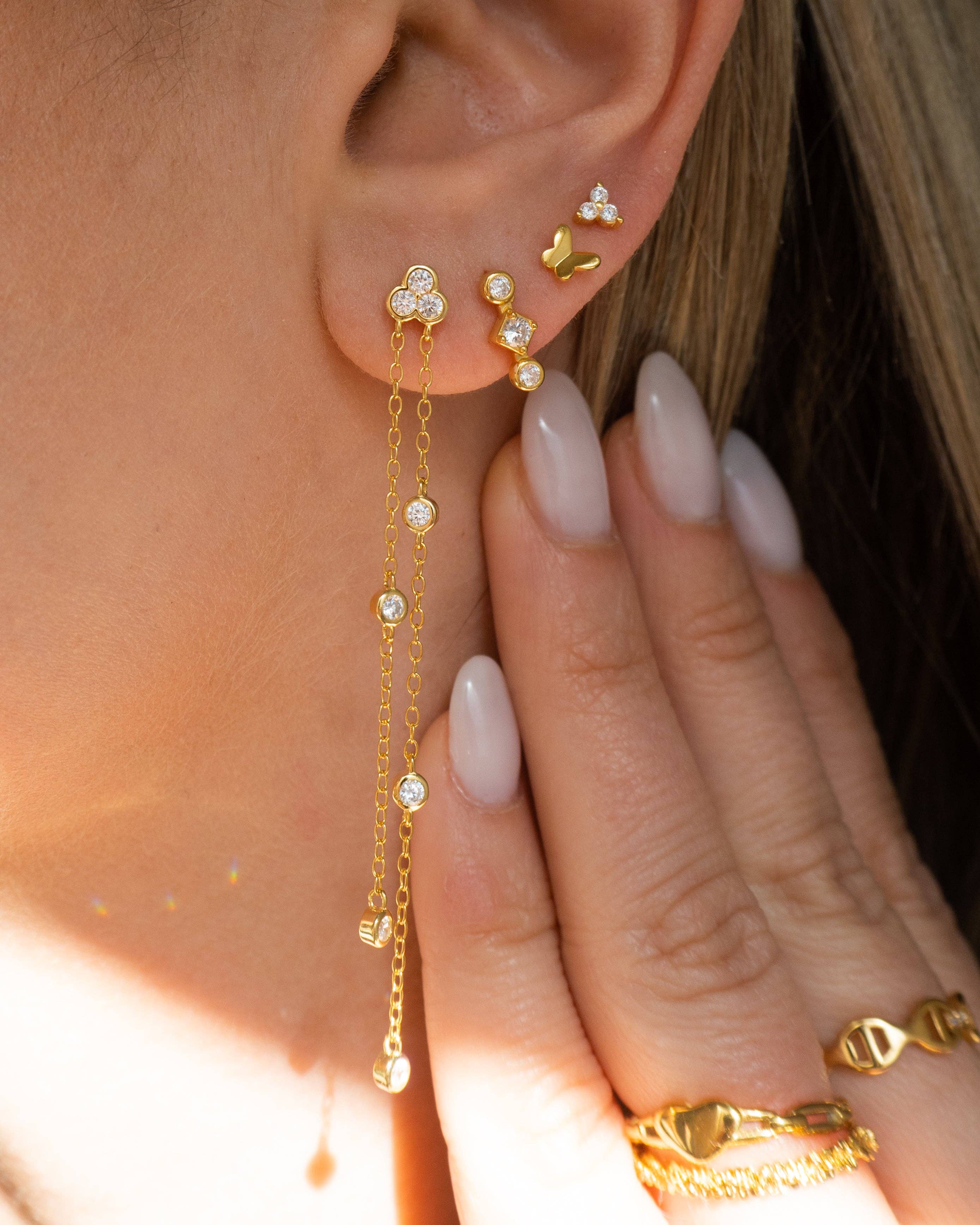 JacqMaria Jewelry - Maybel Earrings | Gold