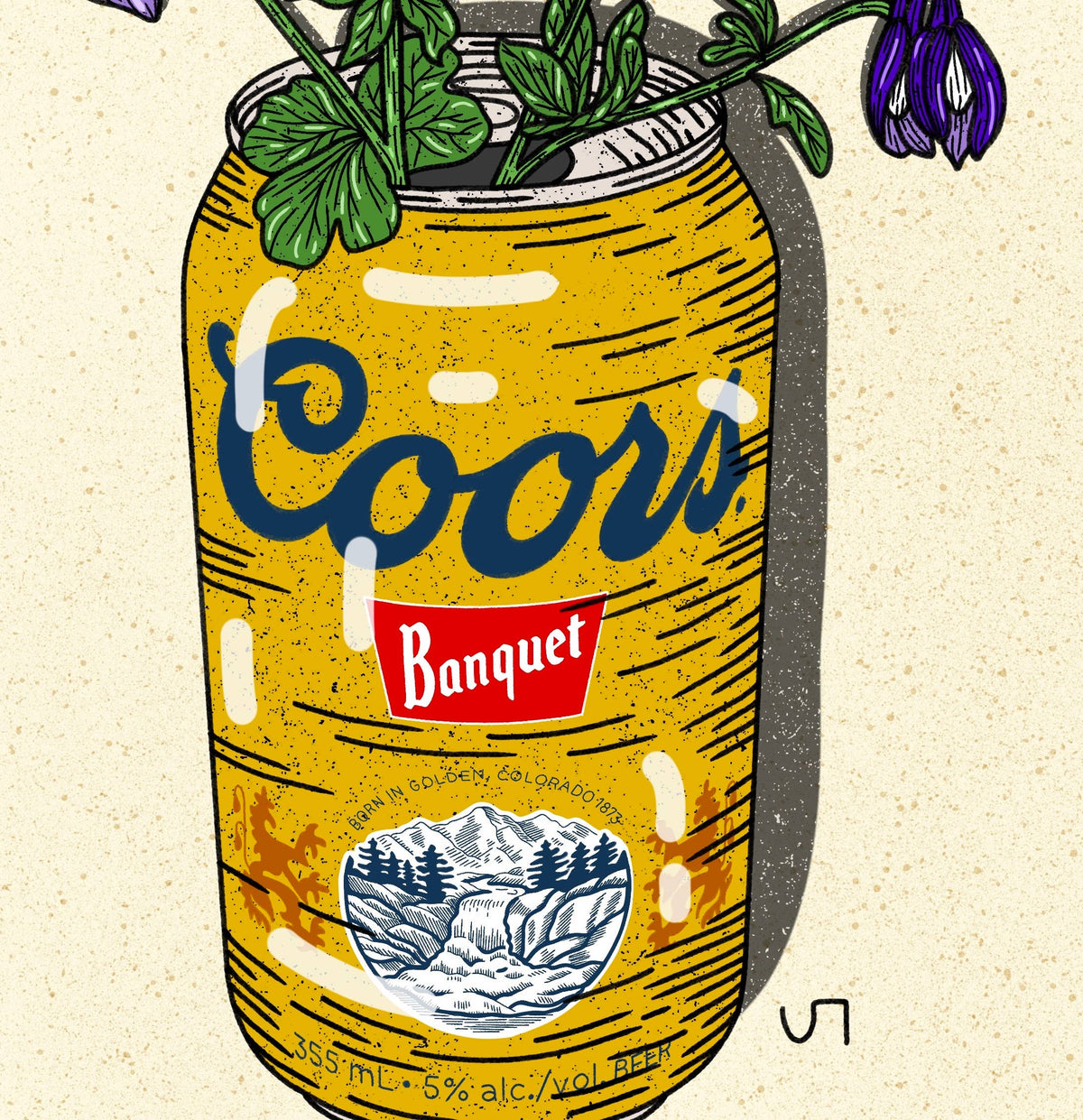 Howdy Studio - Coors Banquet Beer Can