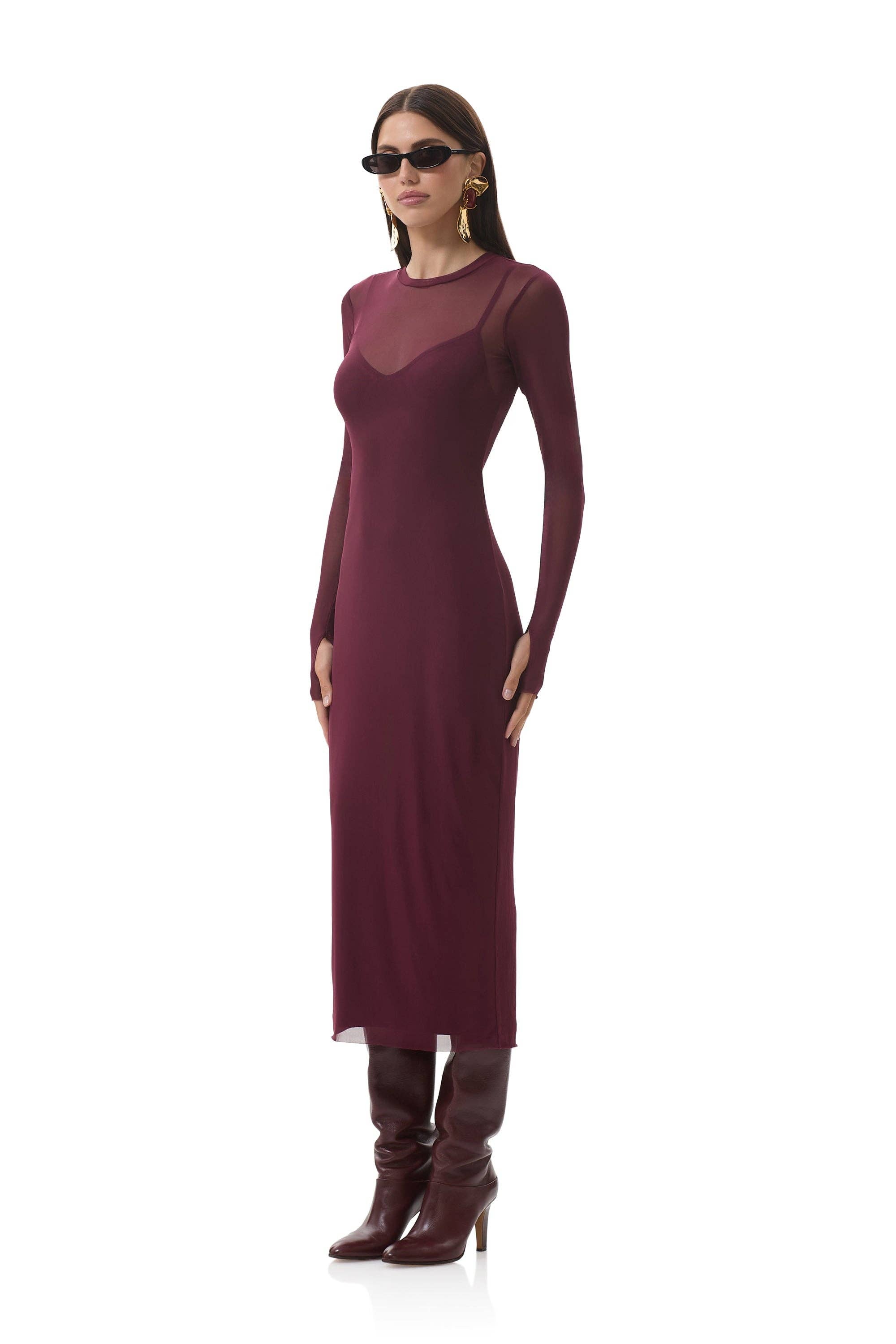 AFRM - Ashland Dress - Fig
