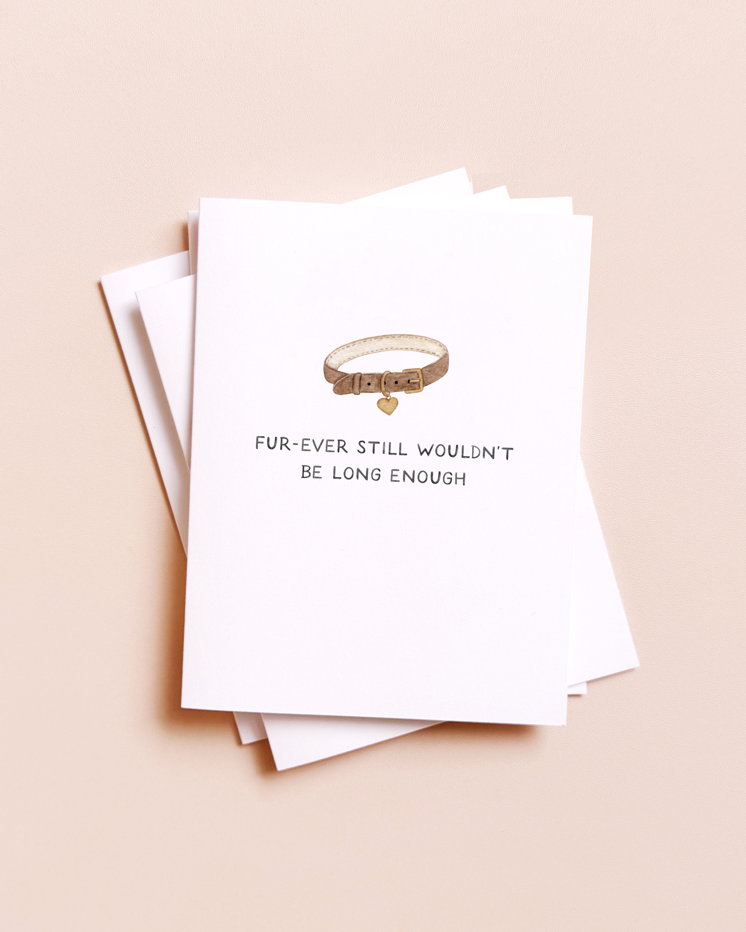Amy Zhang - Forever Wouldn't Be Long Enough — Pet Loss Sympathy Card