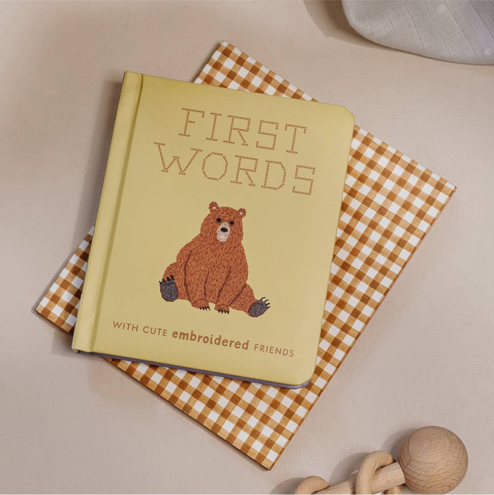 Penguin Random House LLC - First Words With Embroidered