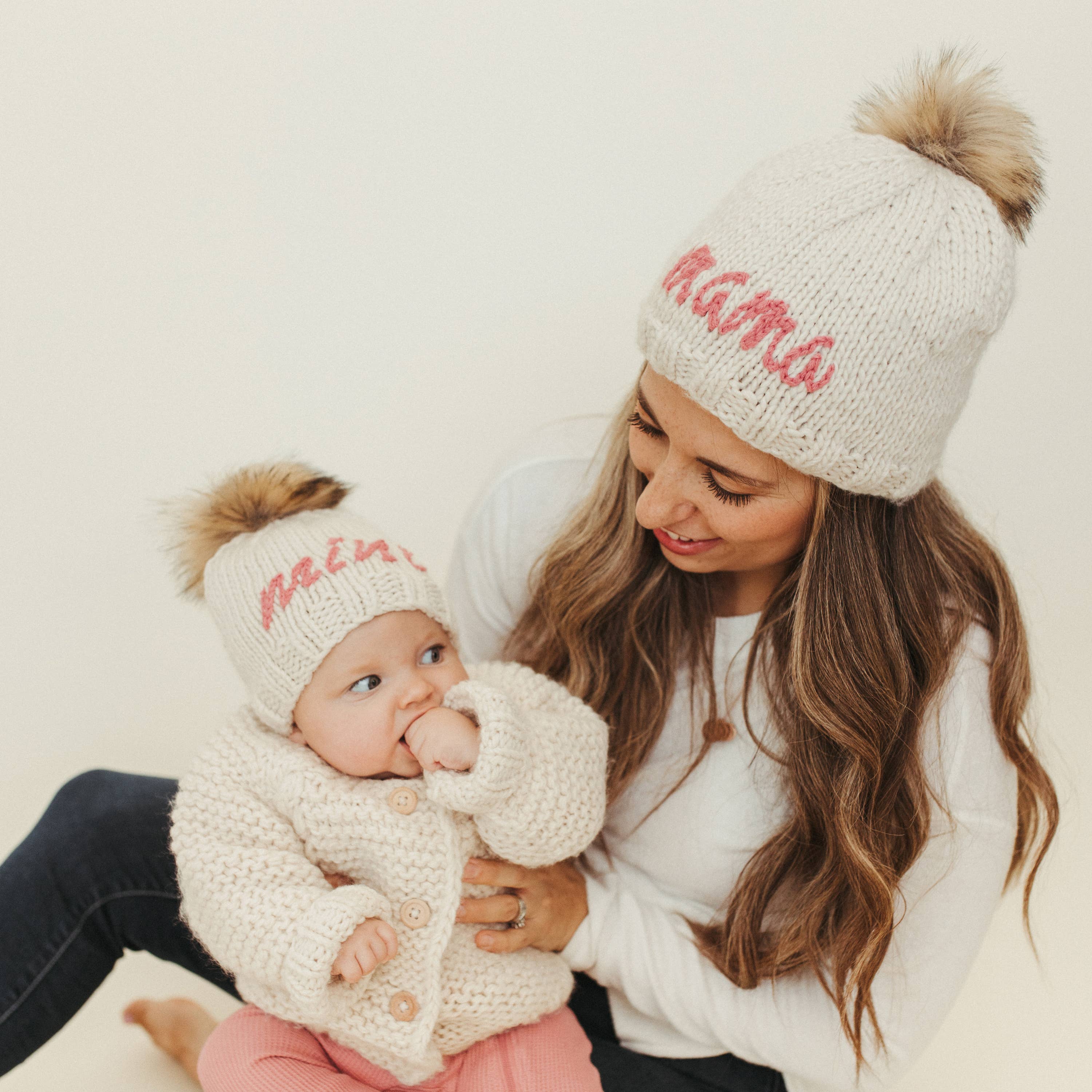 Mama Cerise Beanie Hat: X-Large (adult)