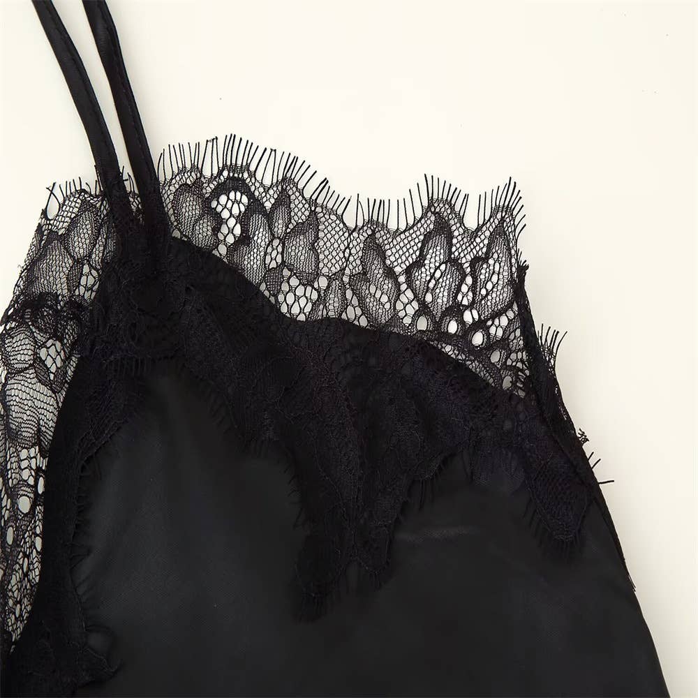 alberalkirk - Lace Trim Camisole Top Women Multiple Colors N5A411