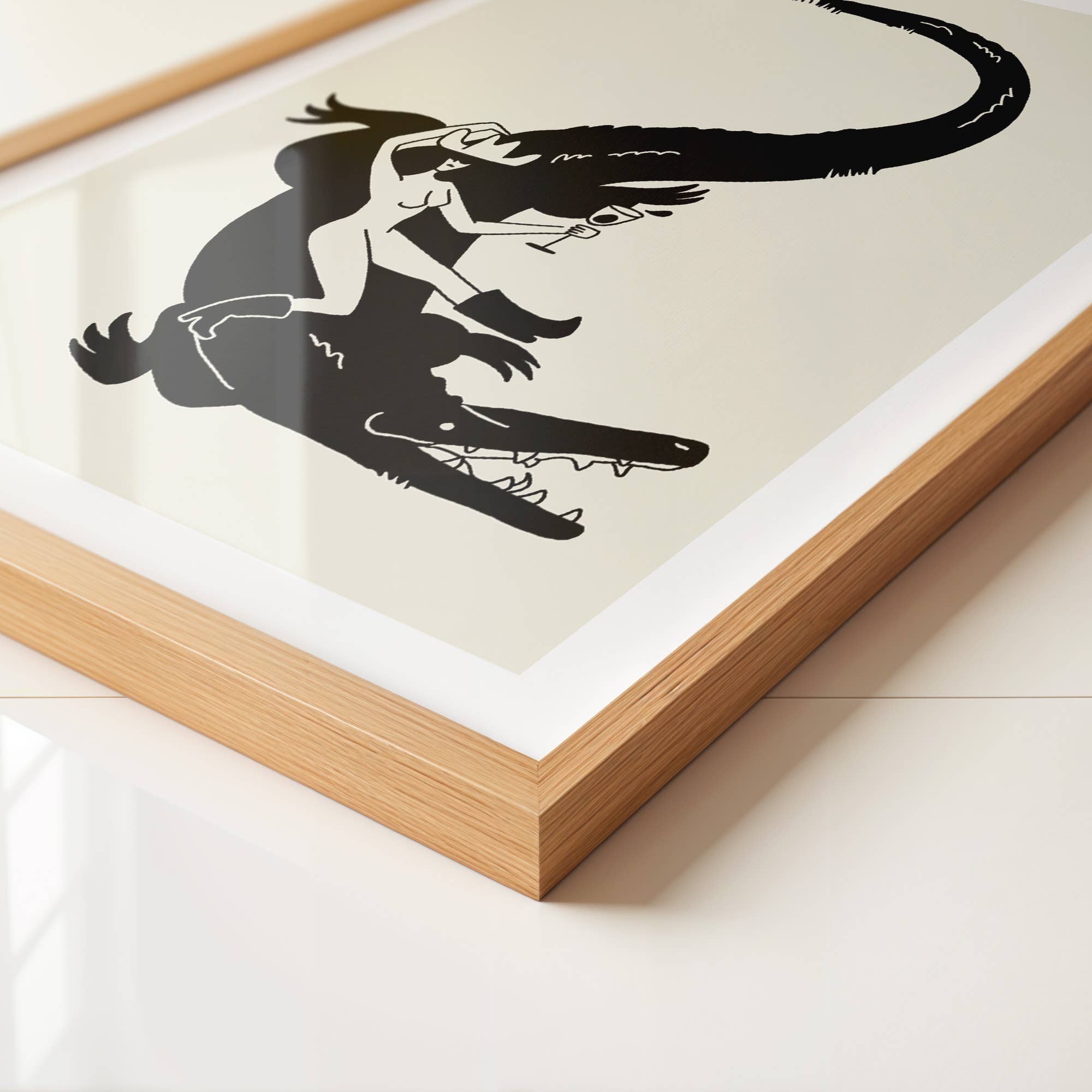 Tumbleweed Design Studio - Florida Woman Western Art Print Retro Vintage Home Decor