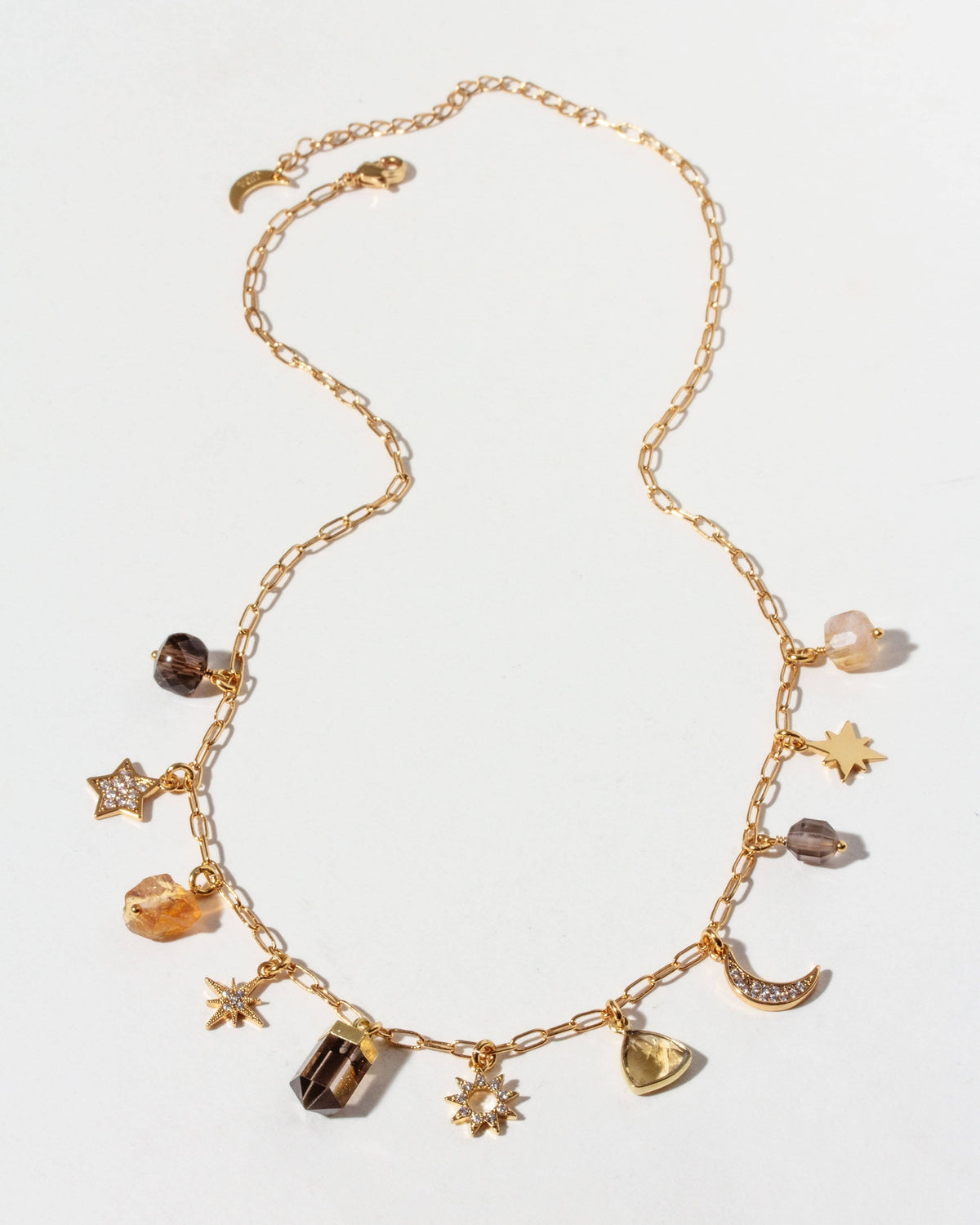 Luna Norte - Golden Stardust Charm Necklace