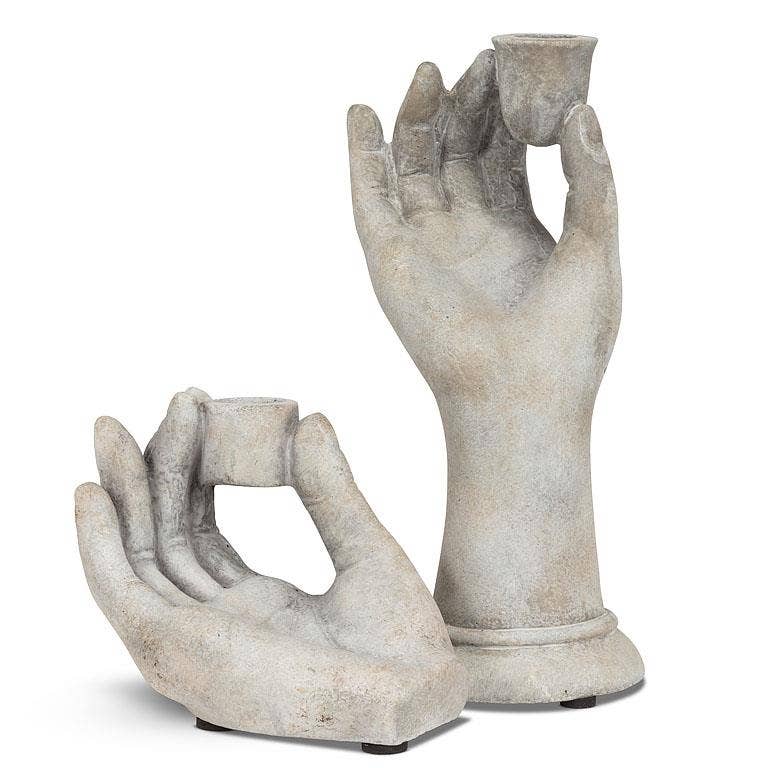 Abbott - Low Dainty Hand Taper Holder-4"H