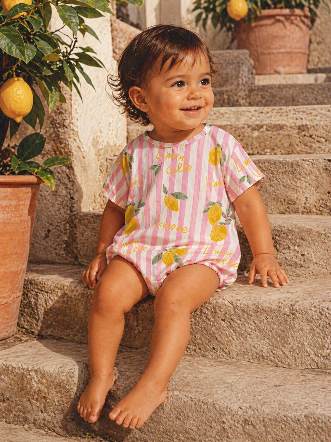 SpearmintLOVE - T-Shirt Bubble, Lemon Amore