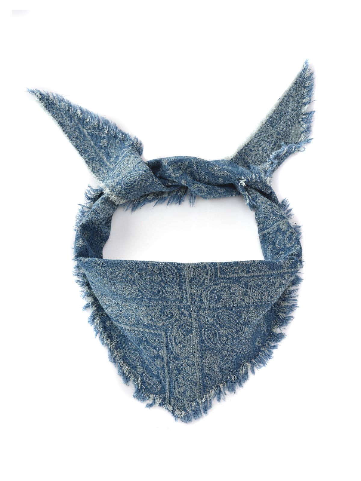 Funkyrel® Atzbranding Limited - Scarvii - Unisex Vintage Frayed Triangle Scarf