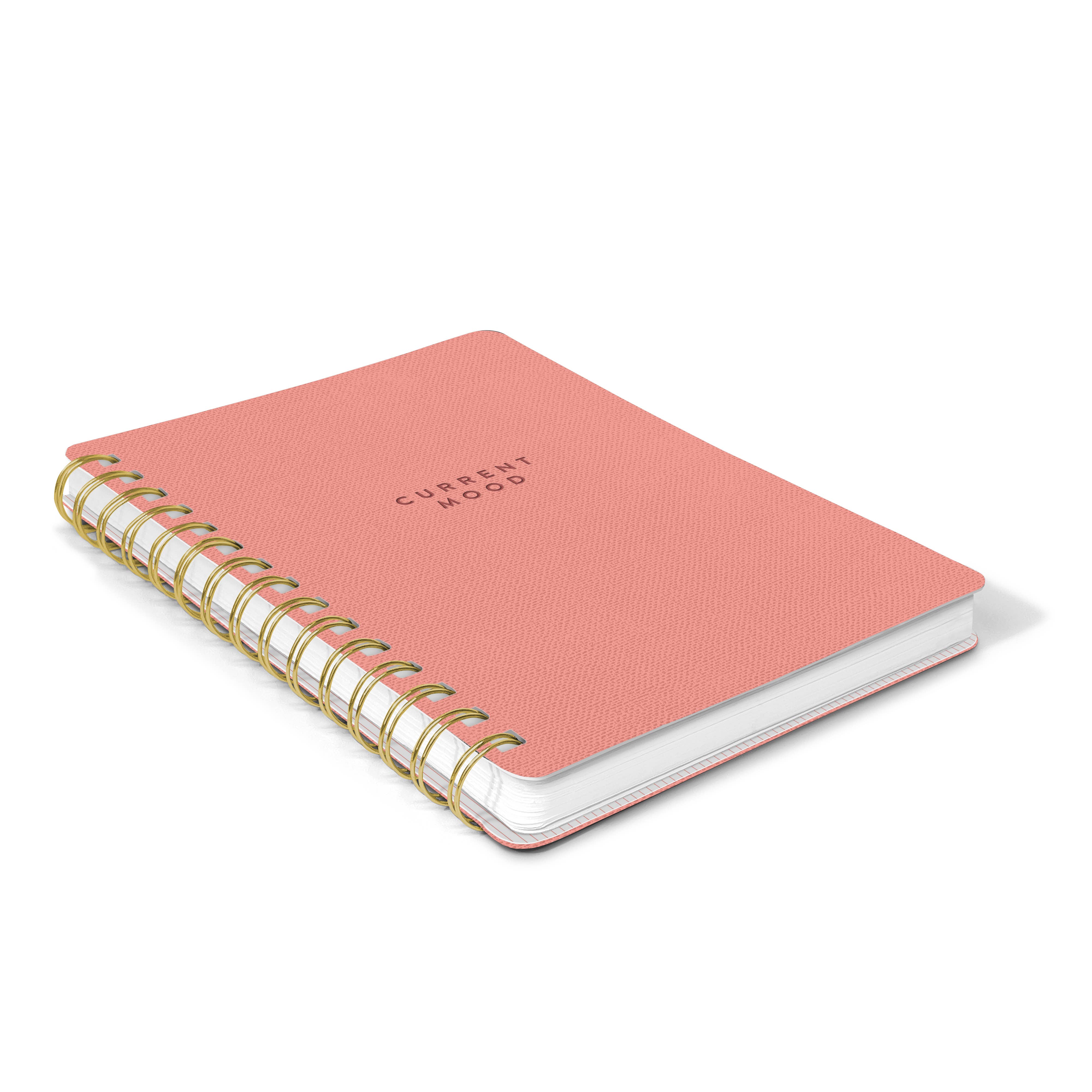 Studio Oh! - Agatha Notebooks - Current Mood (Coral Pink)