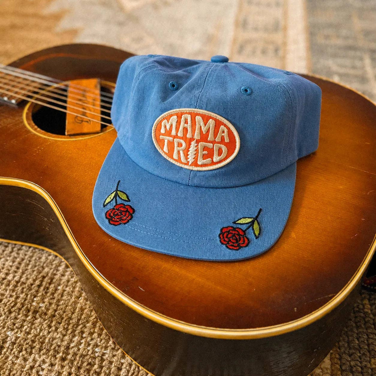 Trek Light - Cotton Snapback Hat | Mama Tried
