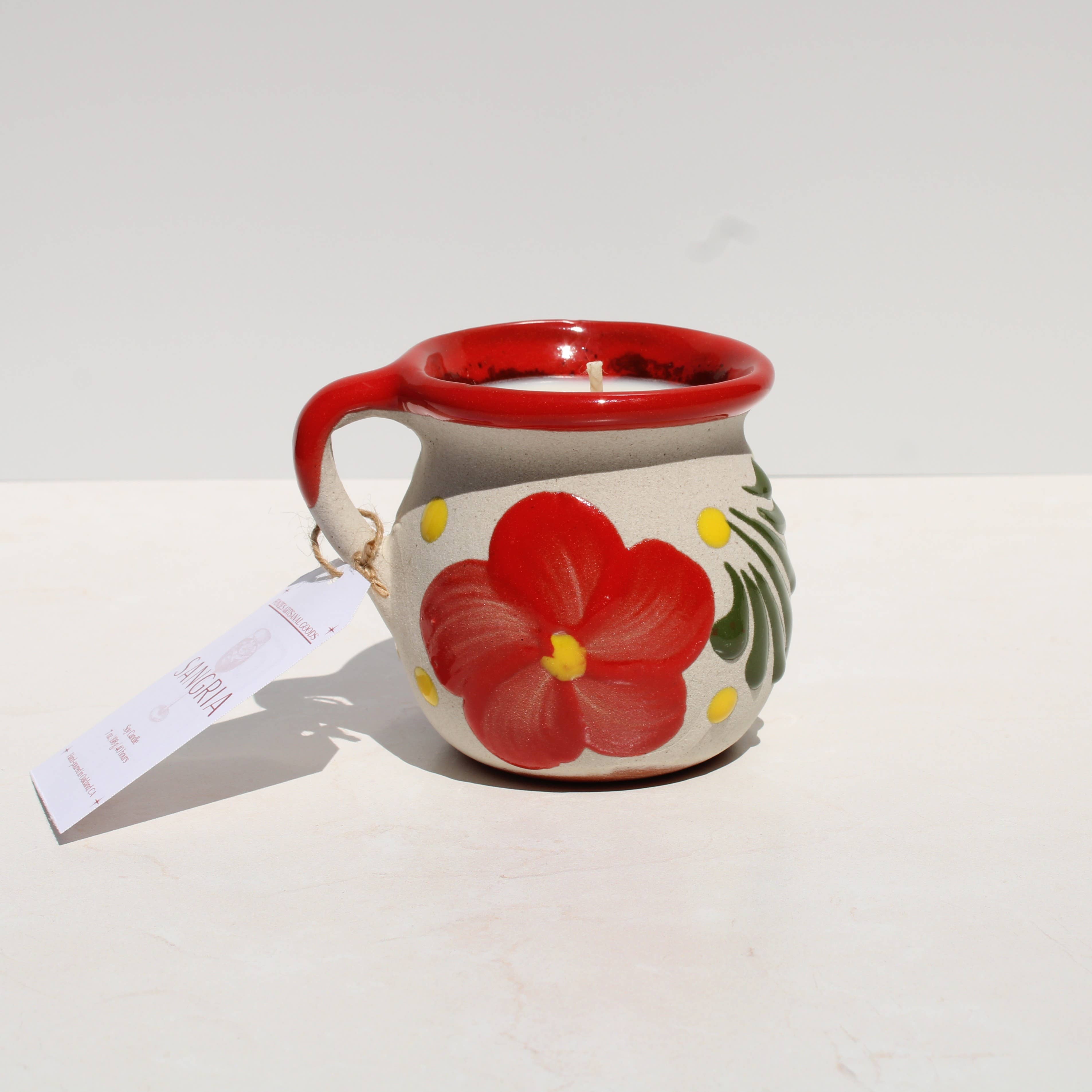 Fonzie's Artisanal Goods - Sangria Jarrito Candle - 7oz