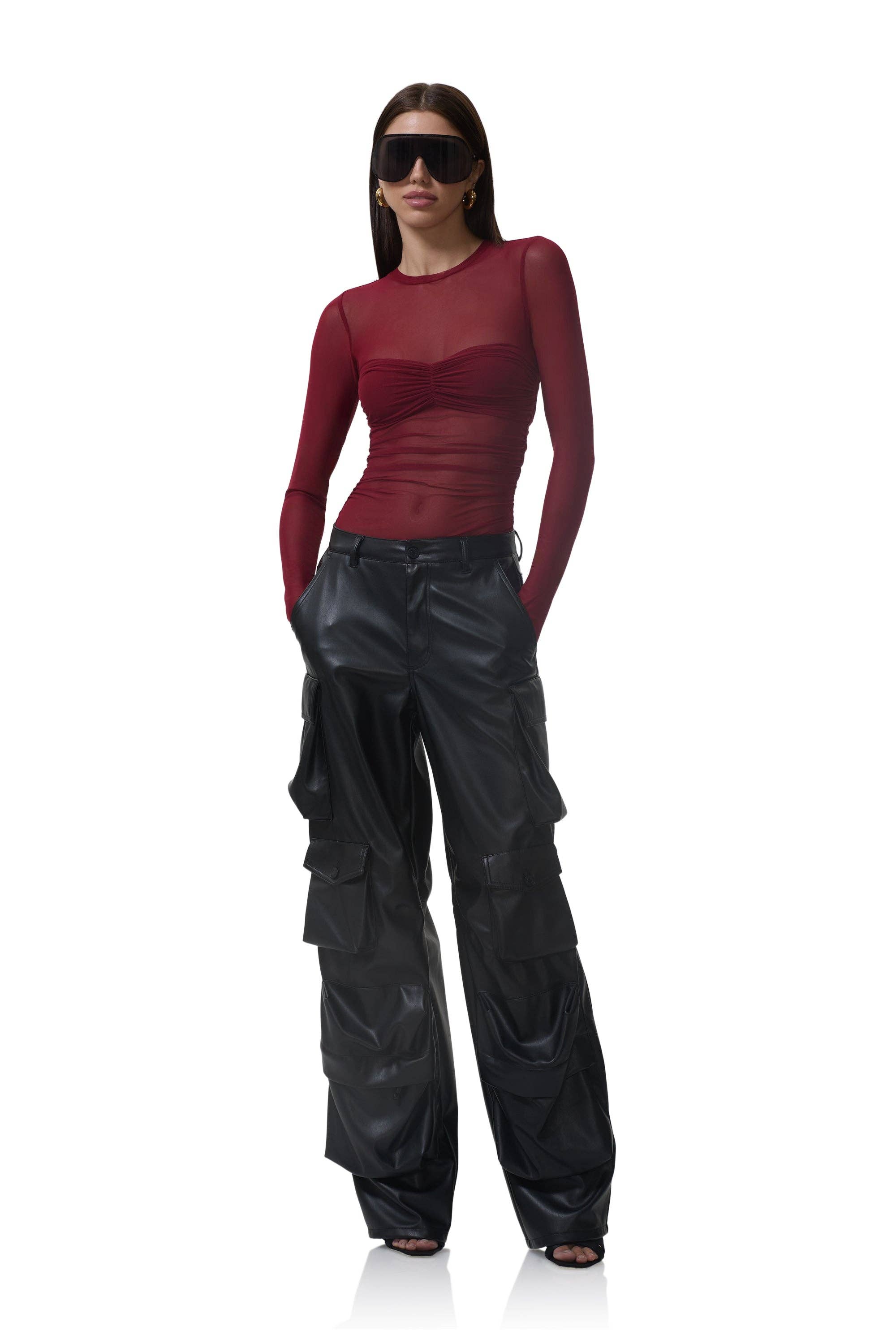 AFRM - Sandrine Top - Rhubarb