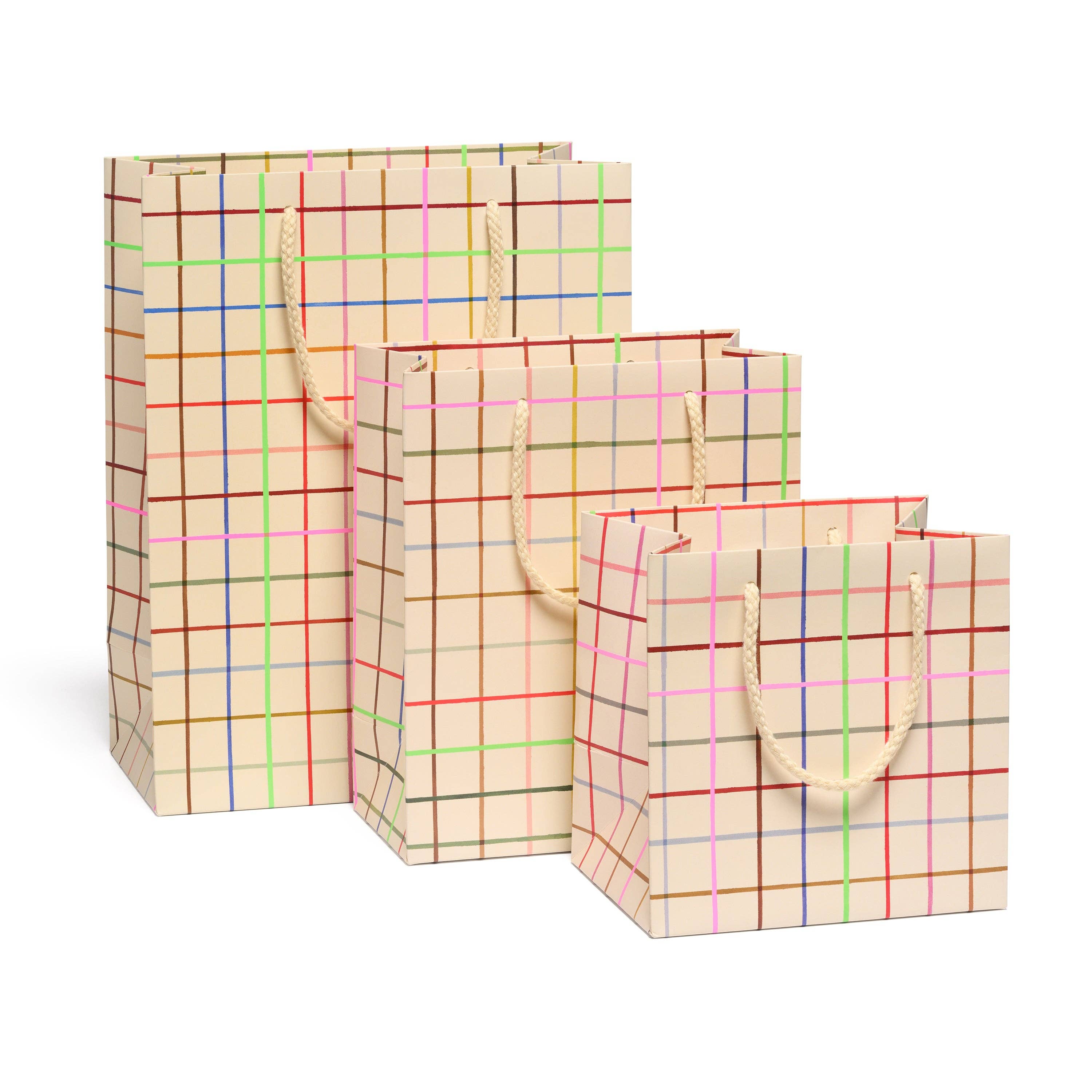 Red Cap Cards - Color Grid gift bags
