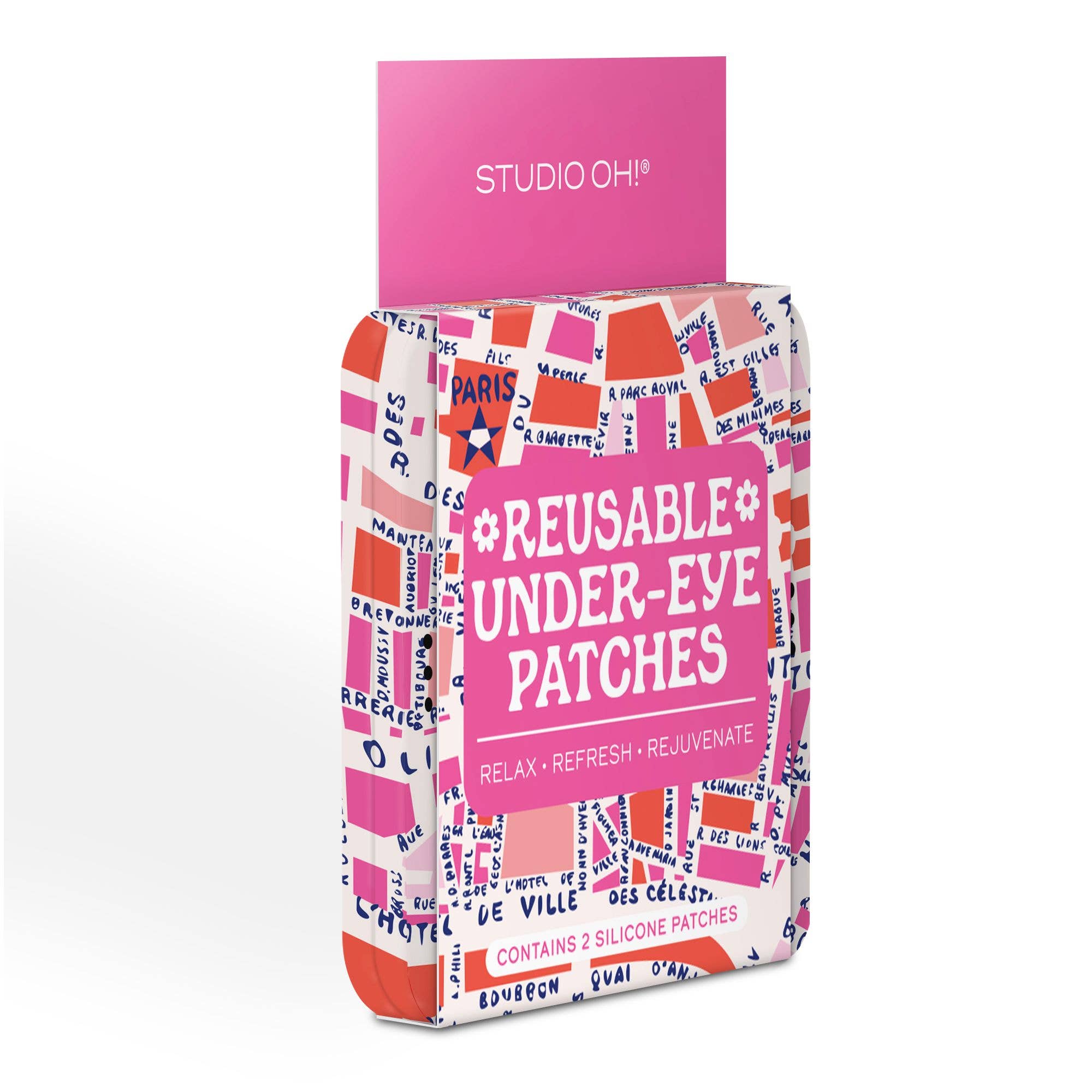 Studio Oh! - Rues de Paris Reusable Under-Eye Patches