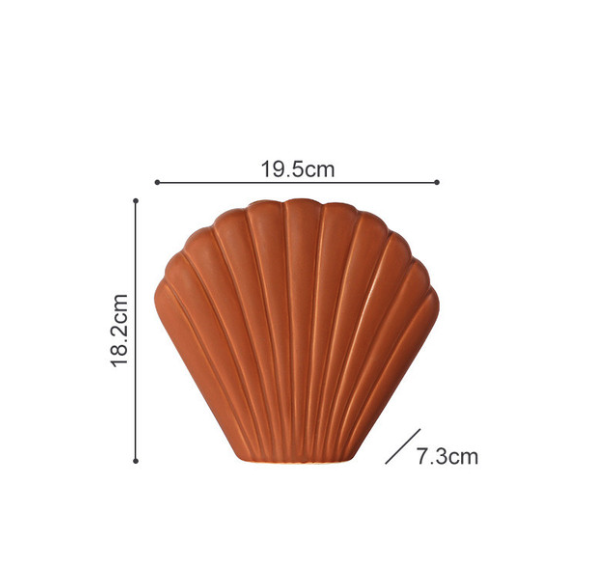 Homerely - Ceramic Art Shell Vase