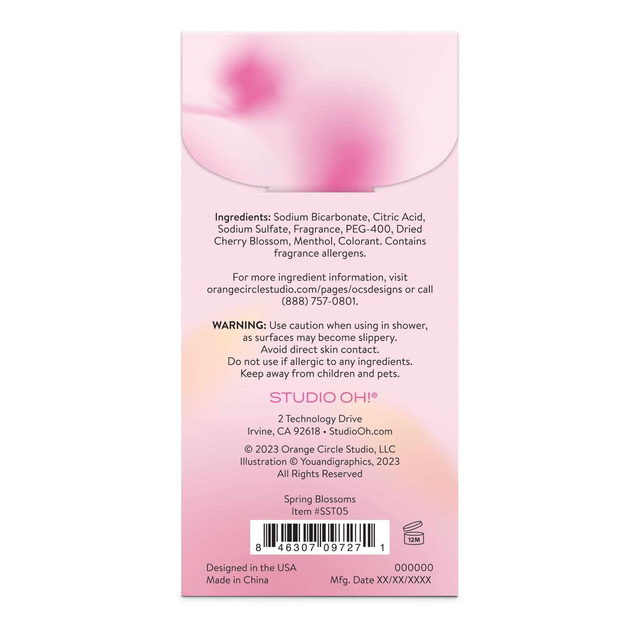 Studio Oh! - Spring Blossoms Shower Steamers