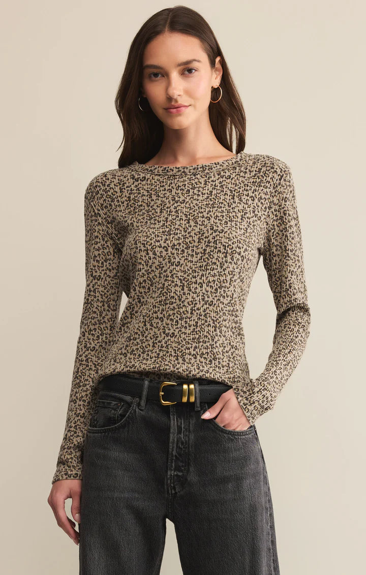 Arlet Animal Mini Thermal Top in Suede