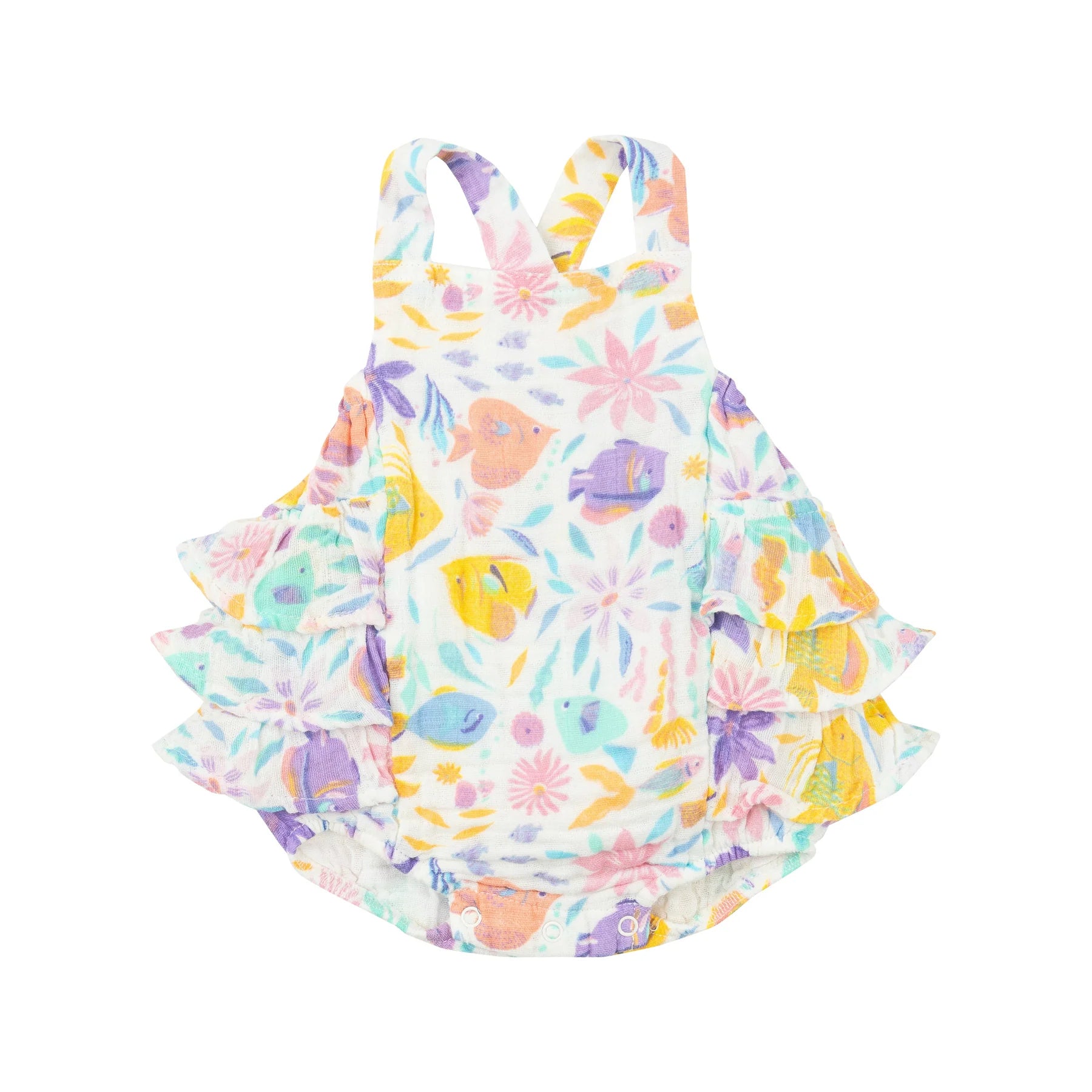 RUFFLE SUNSUIT