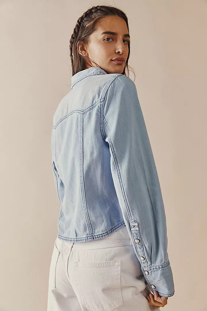 Indigo Jean Top