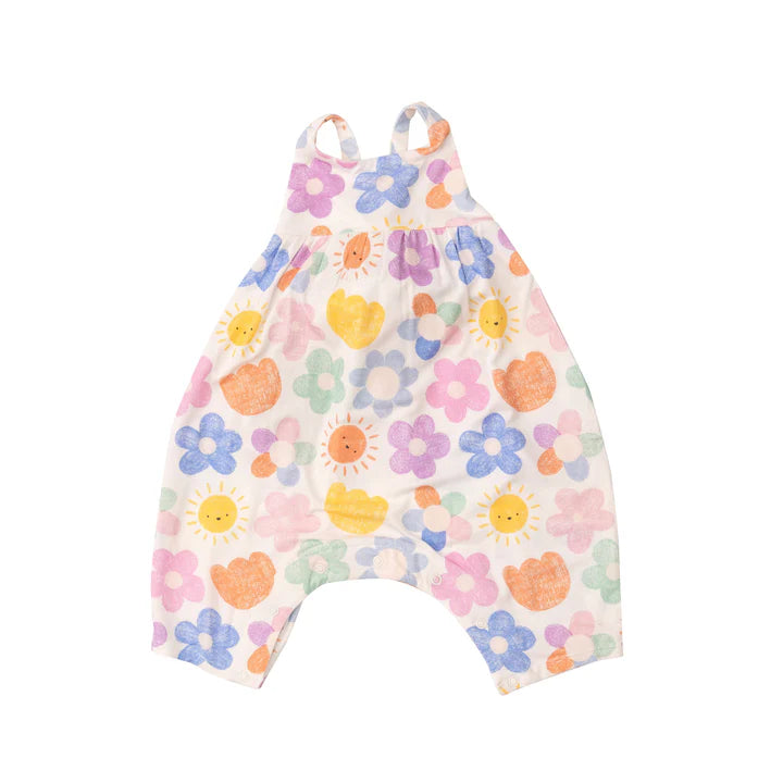 Angel Tie back Romper